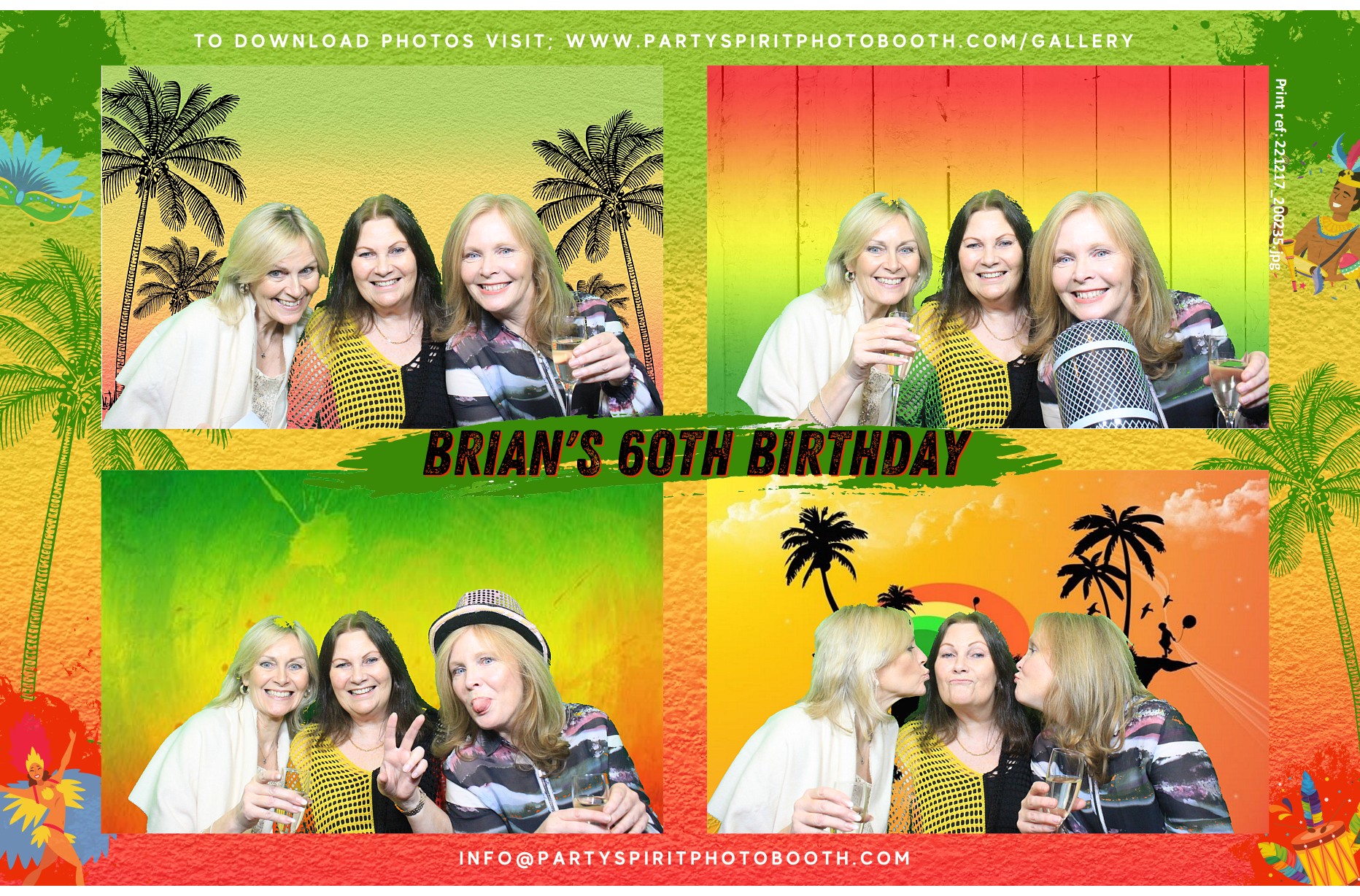 60th Birthday Celebration  | View more photos from the event at gallery.partyspiritphotobooth.com/u/PartySpiritPhotoBooth/60th-Birthday-Celebration