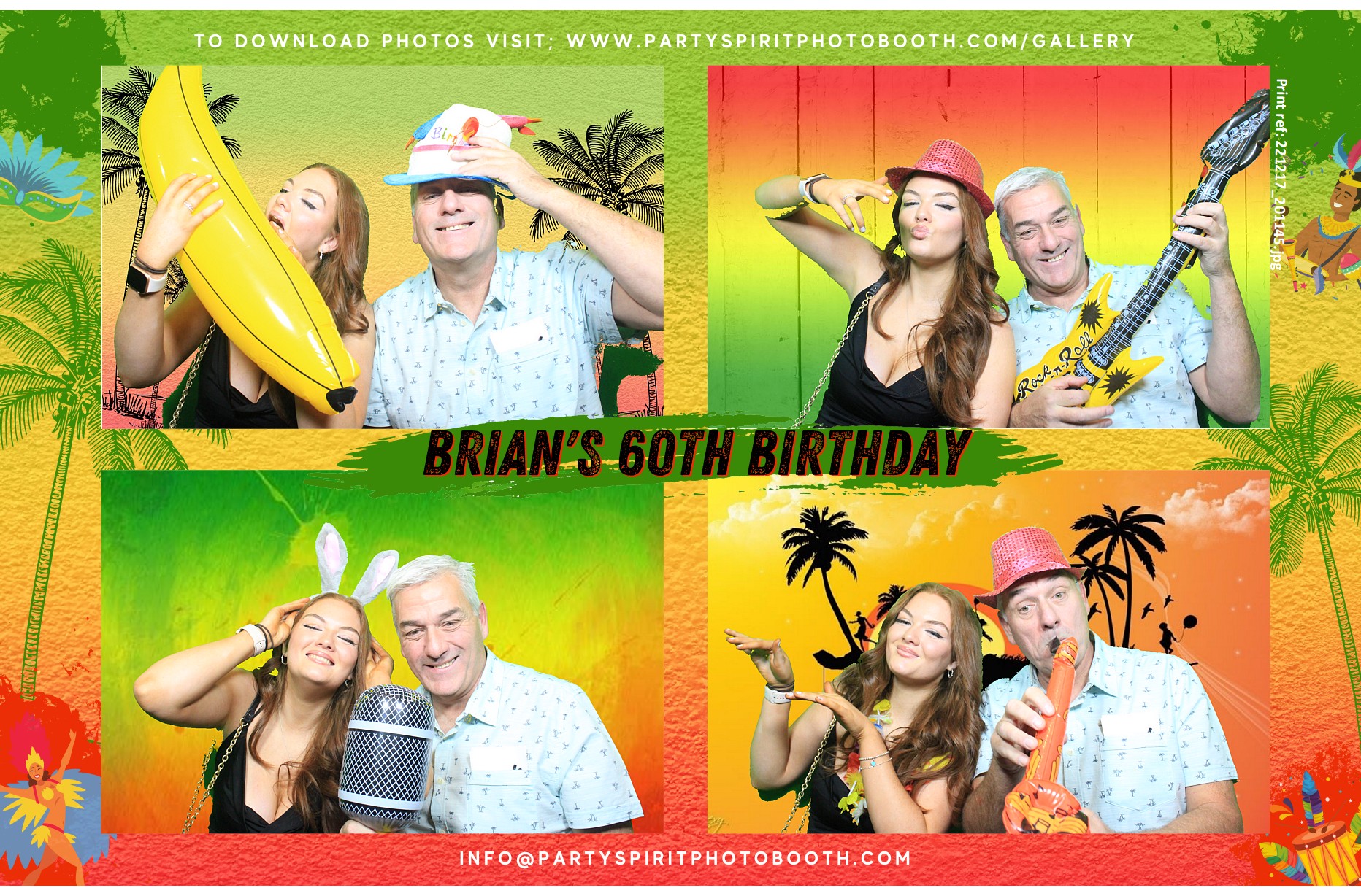 60th Birthday Celebration  | View more photos from the event at gallery.partyspiritphotobooth.com/u/PartySpiritPhotoBooth/60th-Birthday-Celebration