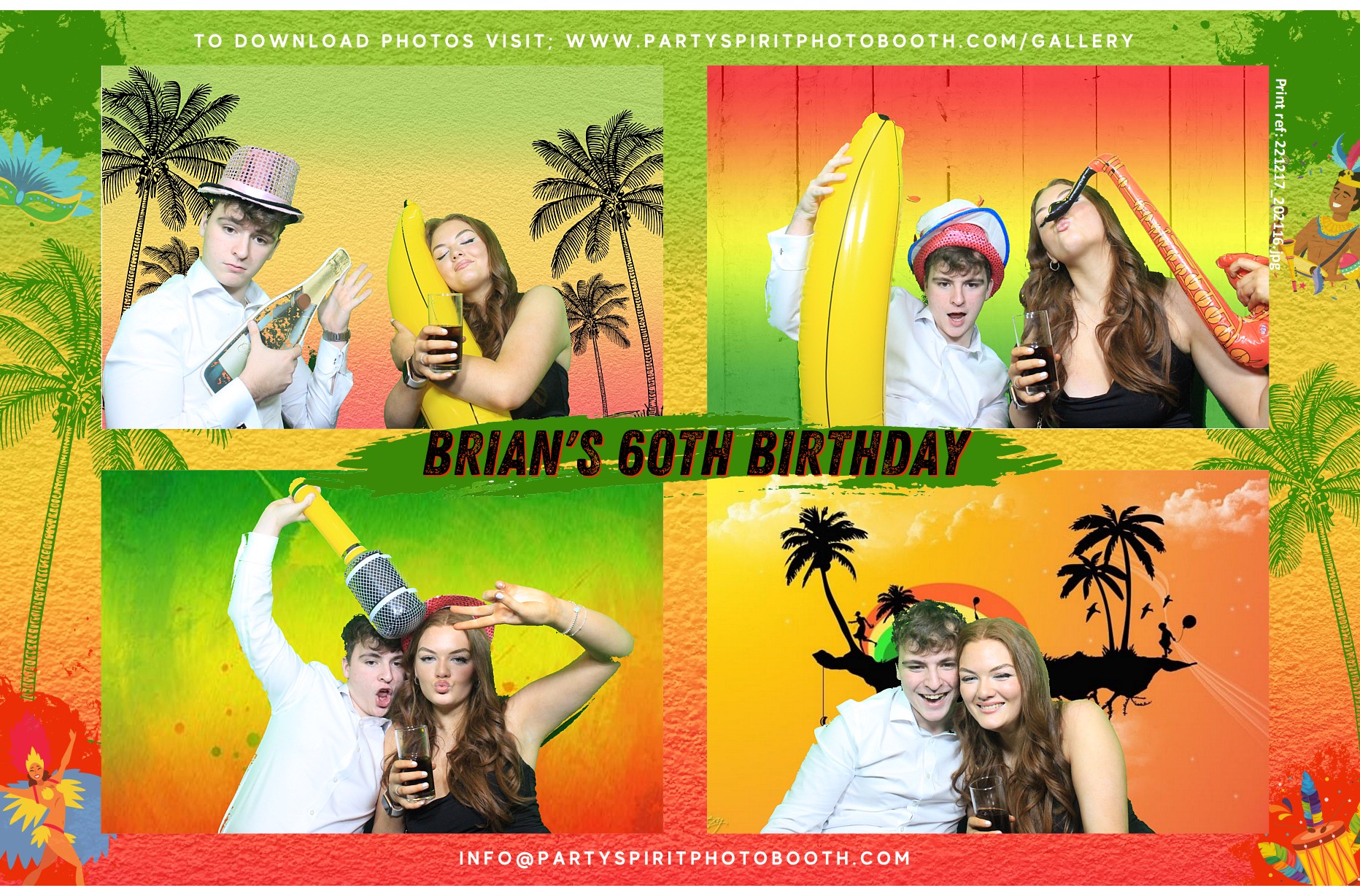 60th Birthday Celebration  | View more photos from the event at gallery.partyspiritphotobooth.com/u/PartySpiritPhotoBooth/60th-Birthday-Celebration