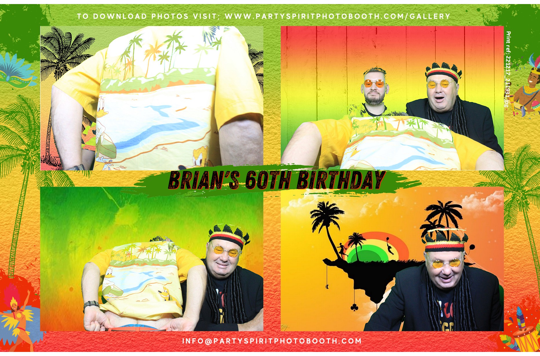 60th Birthday Celebration  | View more photos from the event at gallery.partyspiritphotobooth.com/u/PartySpiritPhotoBooth/60th-Birthday-Celebration