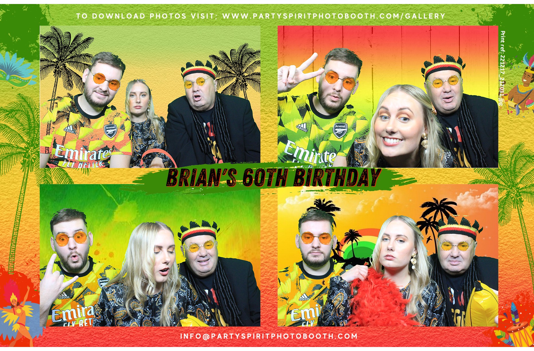 60th Birthday Celebration  | View more photos from the event at gallery.partyspiritphotobooth.com/u/PartySpiritPhotoBooth/60th-Birthday-Celebration