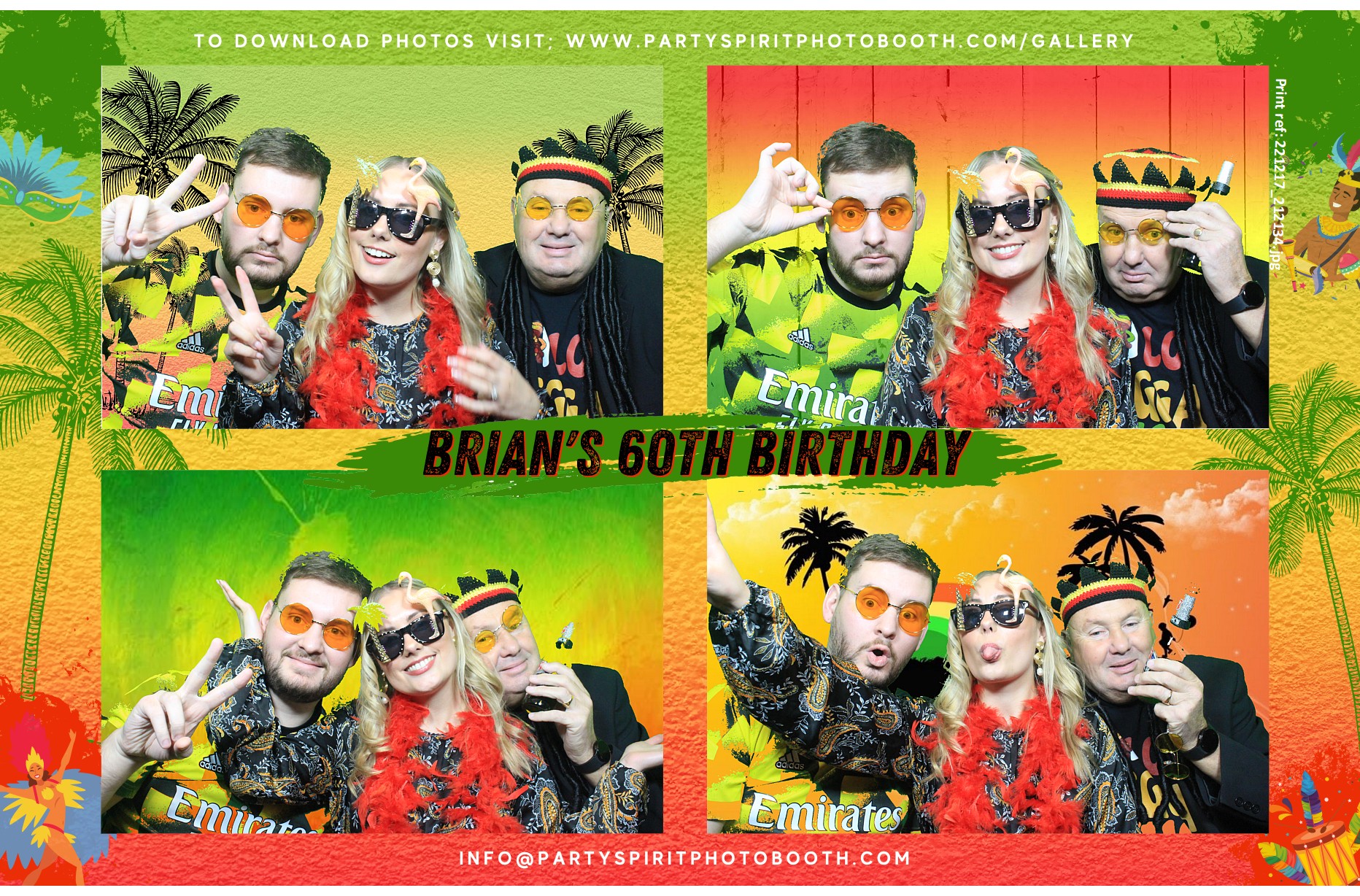 60th Birthday Celebration  | View more photos from the event at gallery.partyspiritphotobooth.com/u/PartySpiritPhotoBooth/60th-Birthday-Celebration