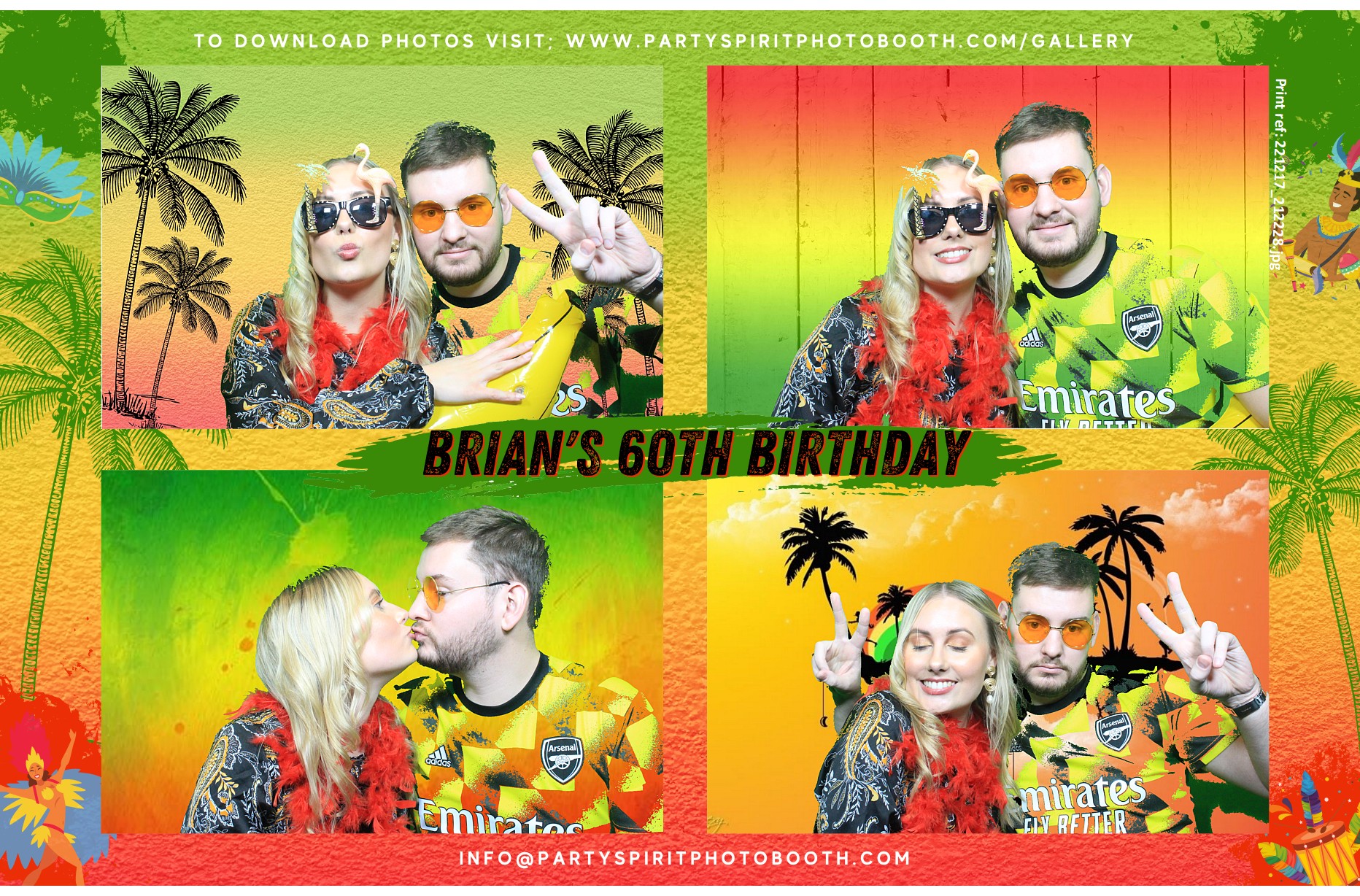 60th Birthday Celebration  | View more photos from the event at gallery.partyspiritphotobooth.com/u/PartySpiritPhotoBooth/60th-Birthday-Celebration