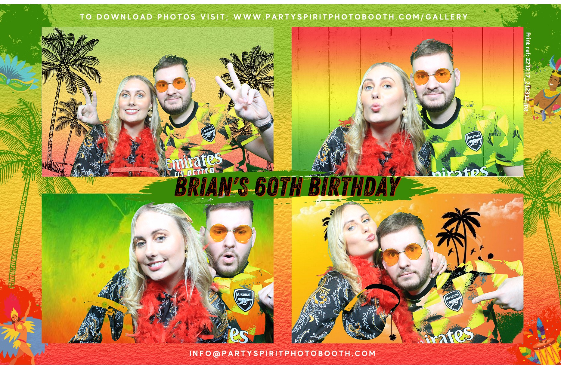 60th Birthday Celebration  | View more photos from the event at gallery.partyspiritphotobooth.com/u/PartySpiritPhotoBooth/60th-Birthday-Celebration
