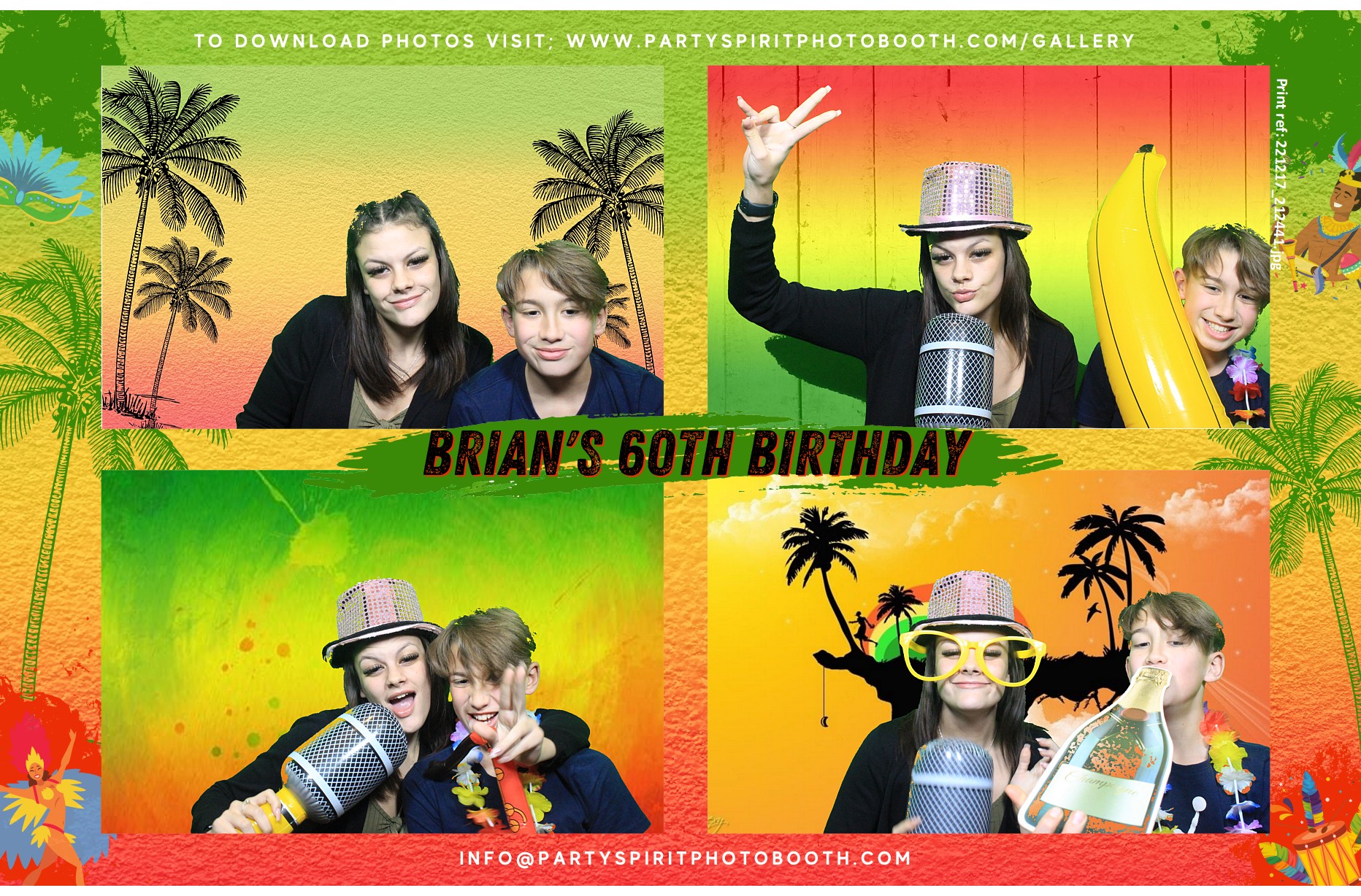 60th Birthday Celebration  | View more photos from the event at gallery.partyspiritphotobooth.com/u/PartySpiritPhotoBooth/60th-Birthday-Celebration