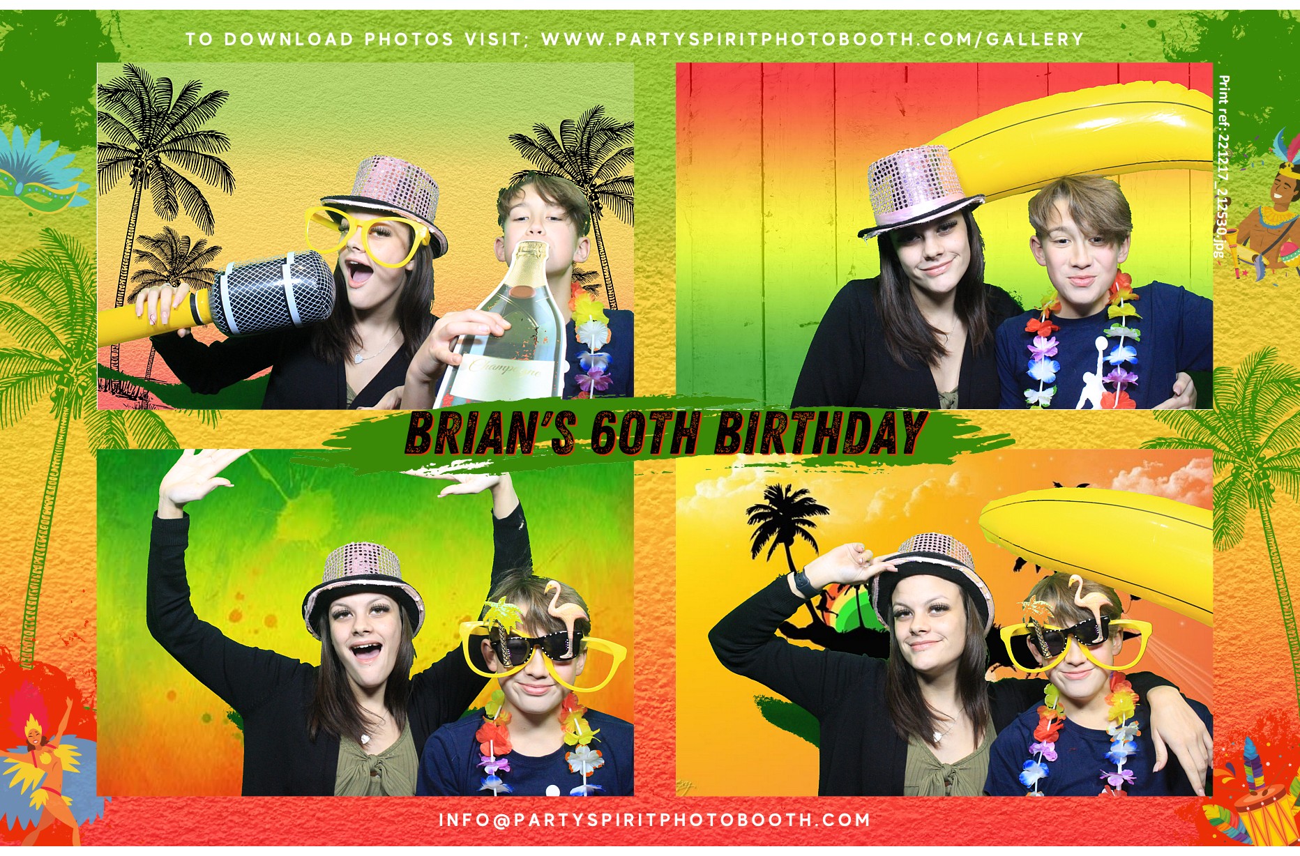 60th Birthday Celebration  | View more photos from the event at gallery.partyspiritphotobooth.com/u/PartySpiritPhotoBooth/60th-Birthday-Celebration