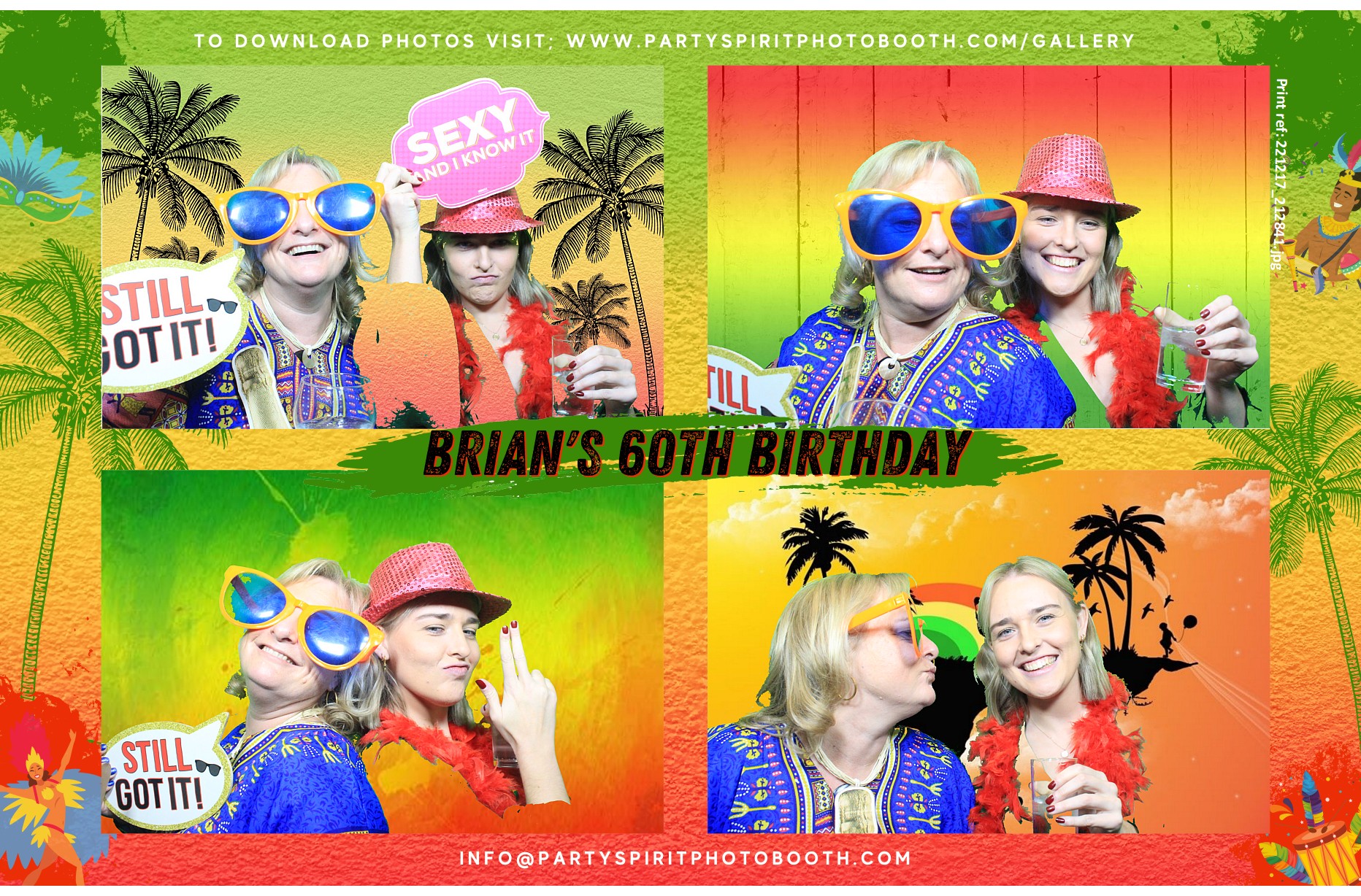 60th Birthday Celebration  | View more photos from the event at gallery.partyspiritphotobooth.com/u/PartySpiritPhotoBooth/60th-Birthday-Celebration