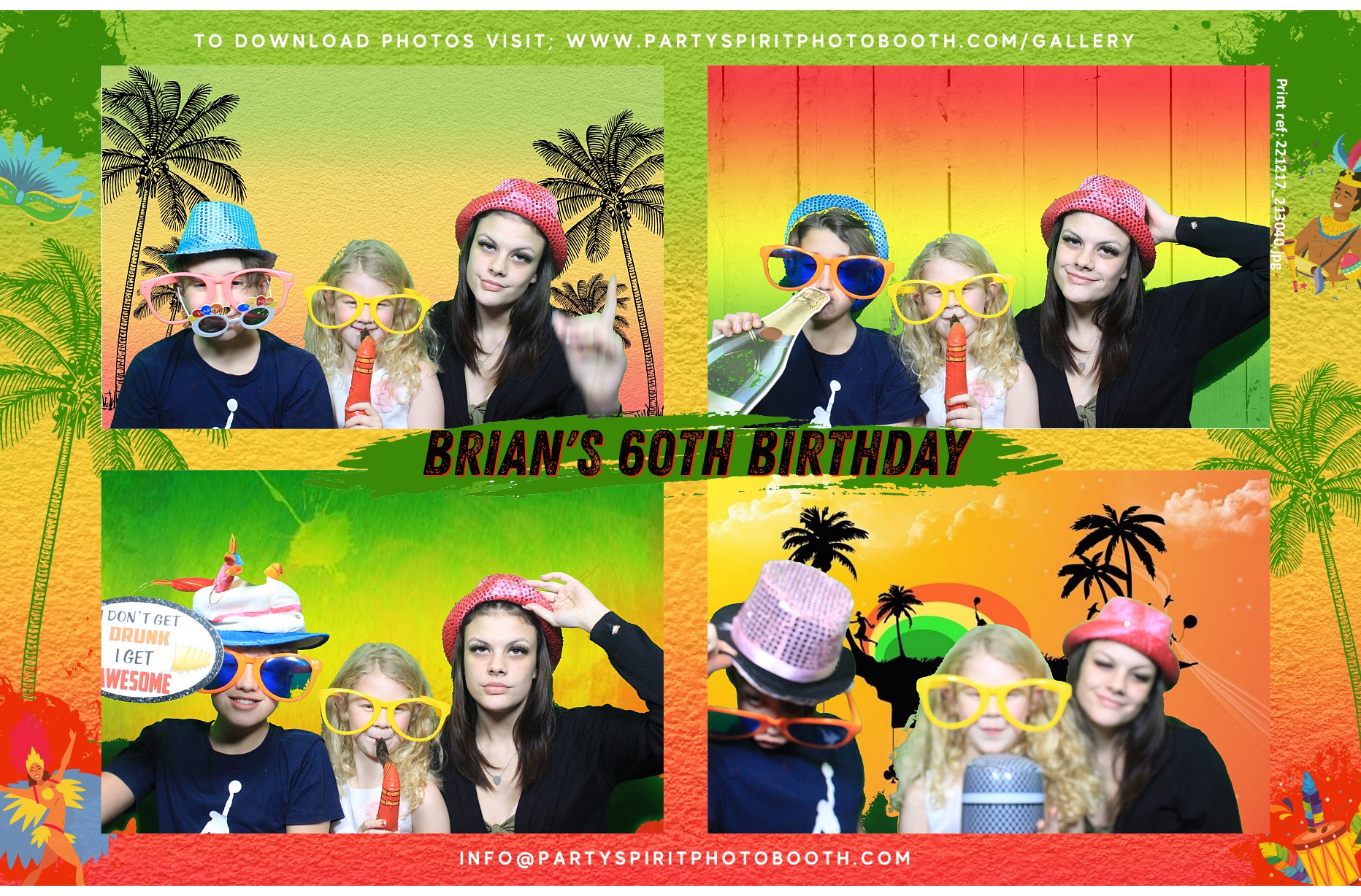 60th Birthday Celebration  | View more photos from the event at gallery.partyspiritphotobooth.com/u/PartySpiritPhotoBooth/60th-Birthday-Celebration
