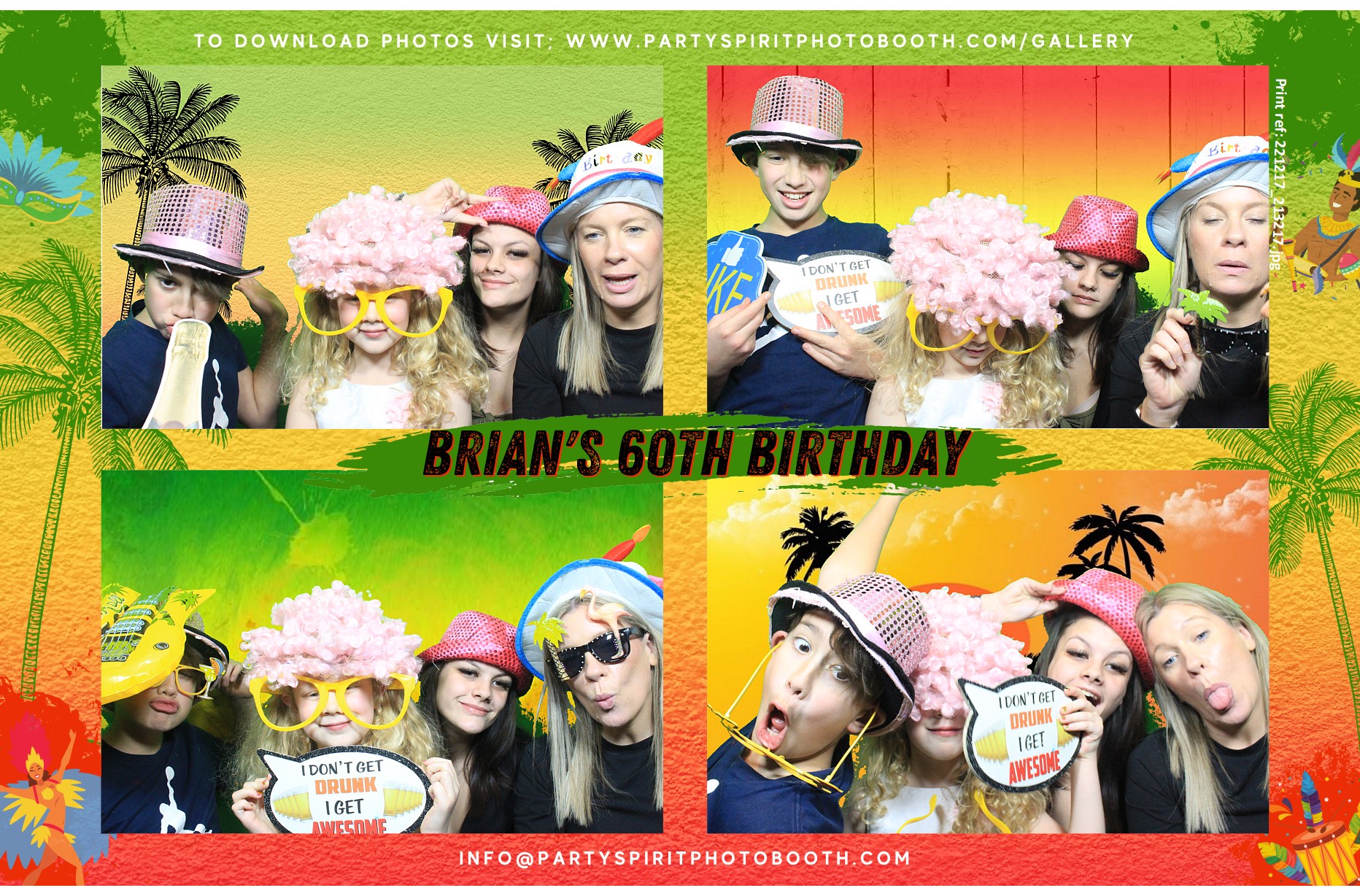 60th Birthday Celebration  | View more photos from the event at gallery.partyspiritphotobooth.com/u/PartySpiritPhotoBooth/60th-Birthday-Celebration