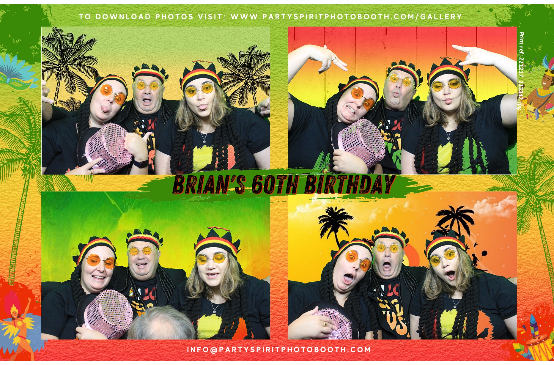 60th Birthday Celebration  | View more photos from the event at gallery.partyspiritphotobooth.com/u/PartySpiritPhotoBooth/60th-Birthday-Celebration