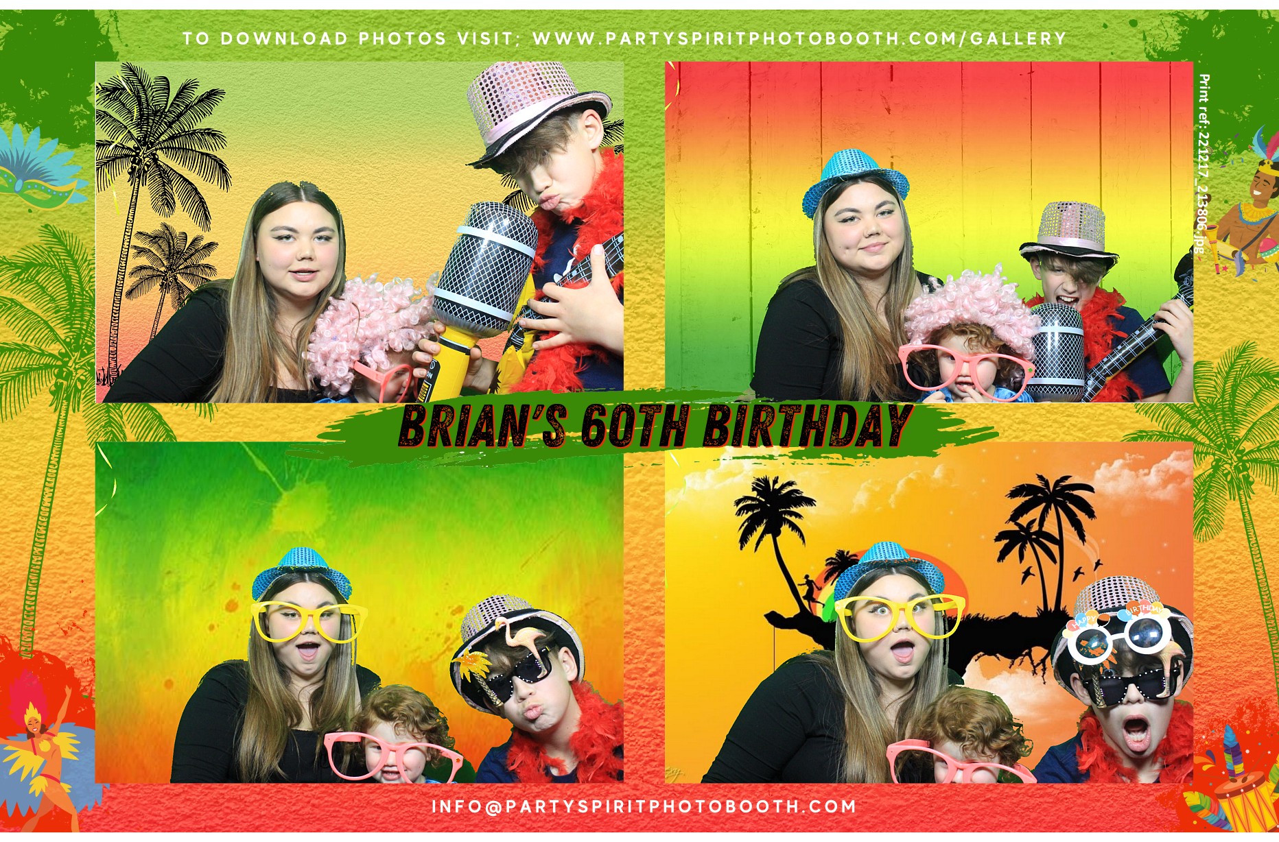60th Birthday Celebration  | View more photos from the event at gallery.partyspiritphotobooth.com/u/PartySpiritPhotoBooth/60th-Birthday-Celebration
