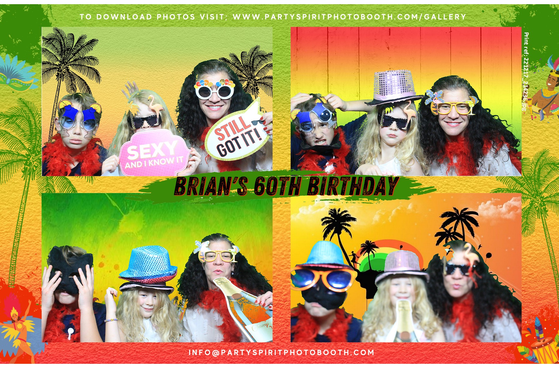 60th Birthday Celebration  | View more photos from the event at gallery.partyspiritphotobooth.com/u/PartySpiritPhotoBooth/60th-Birthday-Celebration