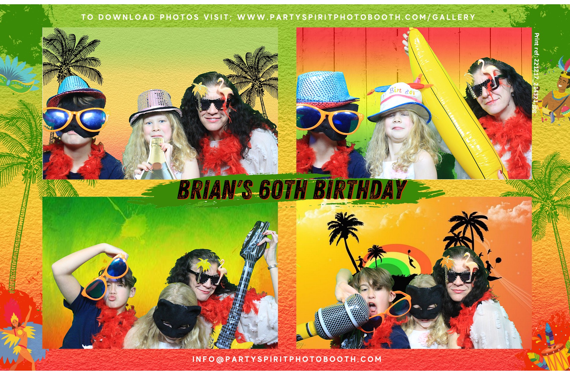 60th Birthday Celebration  | View more photos from the event at gallery.partyspiritphotobooth.com/u/PartySpiritPhotoBooth/60th-Birthday-Celebration