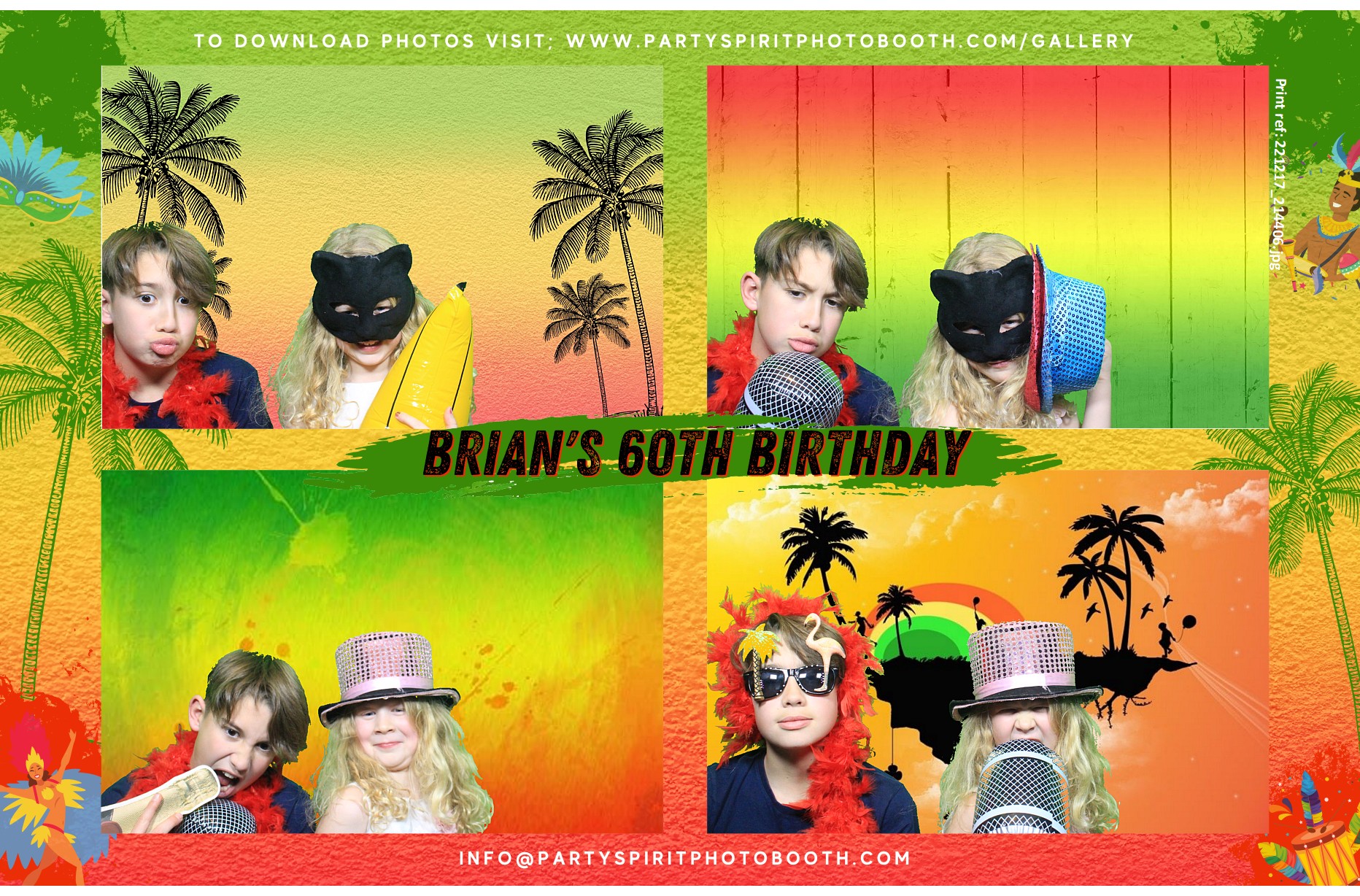 60th Birthday Celebration  | View more photos from the event at gallery.partyspiritphotobooth.com/u/PartySpiritPhotoBooth/60th-Birthday-Celebration