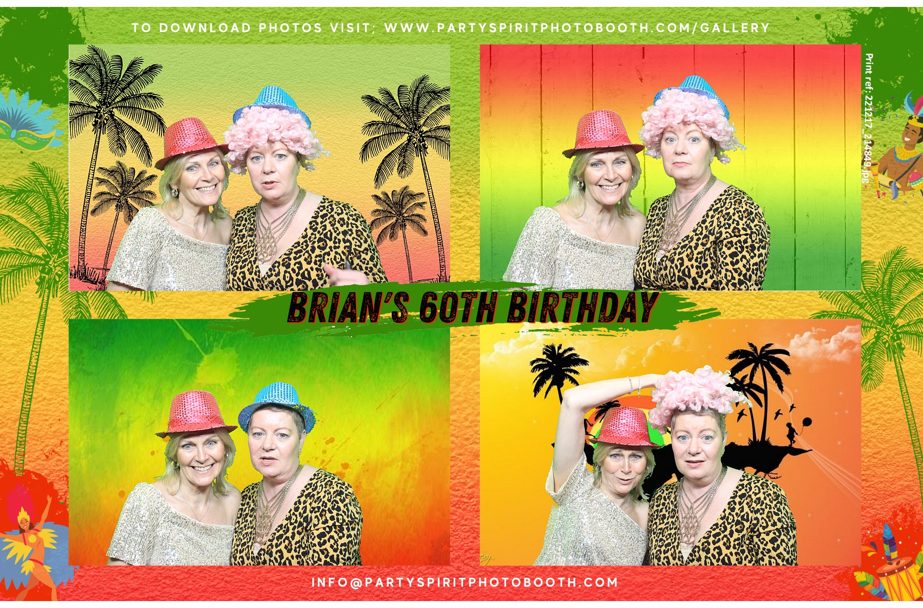 60th Birthday Celebration  | View more photos from the event at gallery.partyspiritphotobooth.com/u/PartySpiritPhotoBooth/60th-Birthday-Celebration