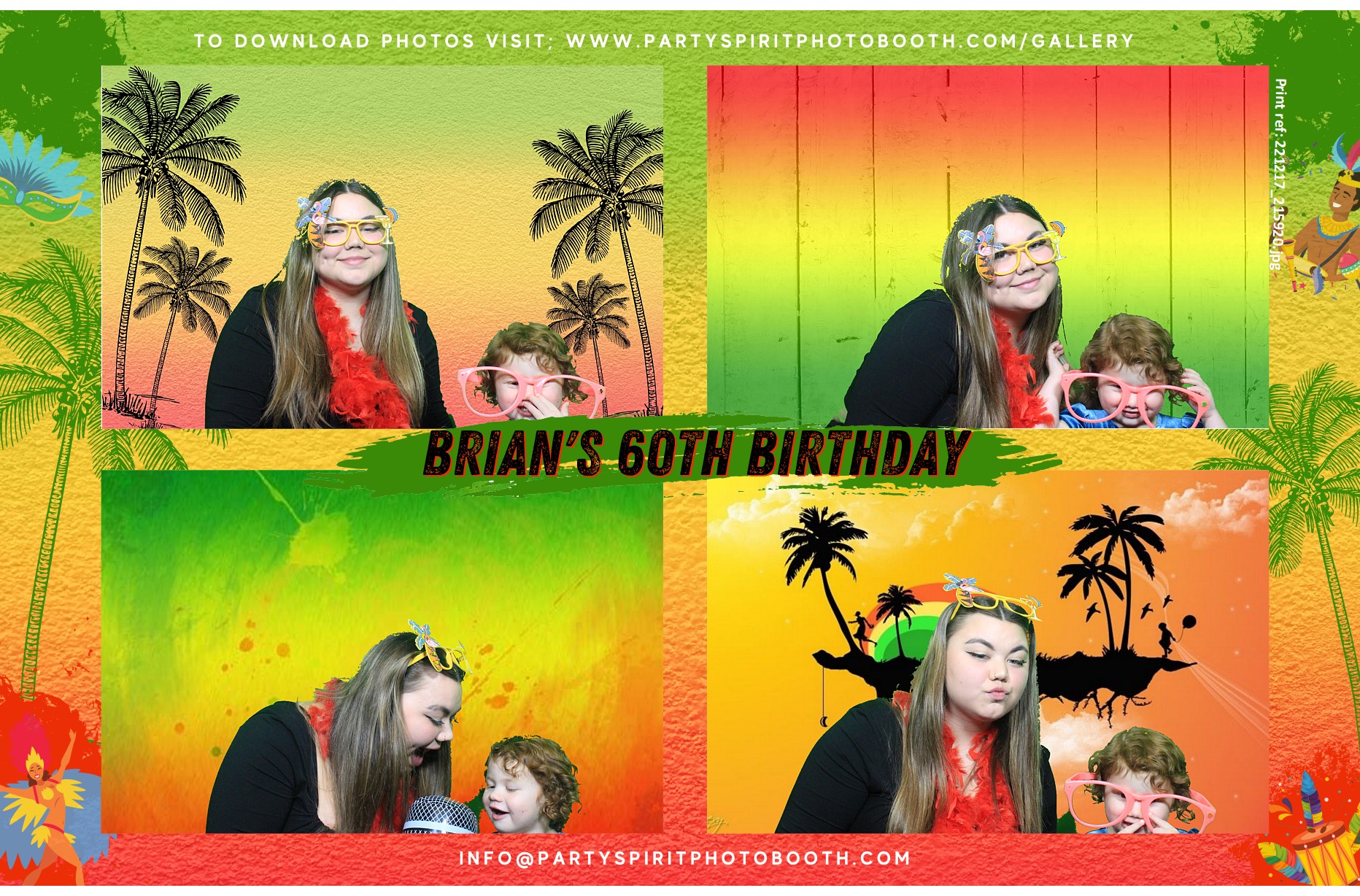 60th Birthday Celebration  | View more photos from the event at gallery.partyspiritphotobooth.com/u/PartySpiritPhotoBooth/60th-Birthday-Celebration