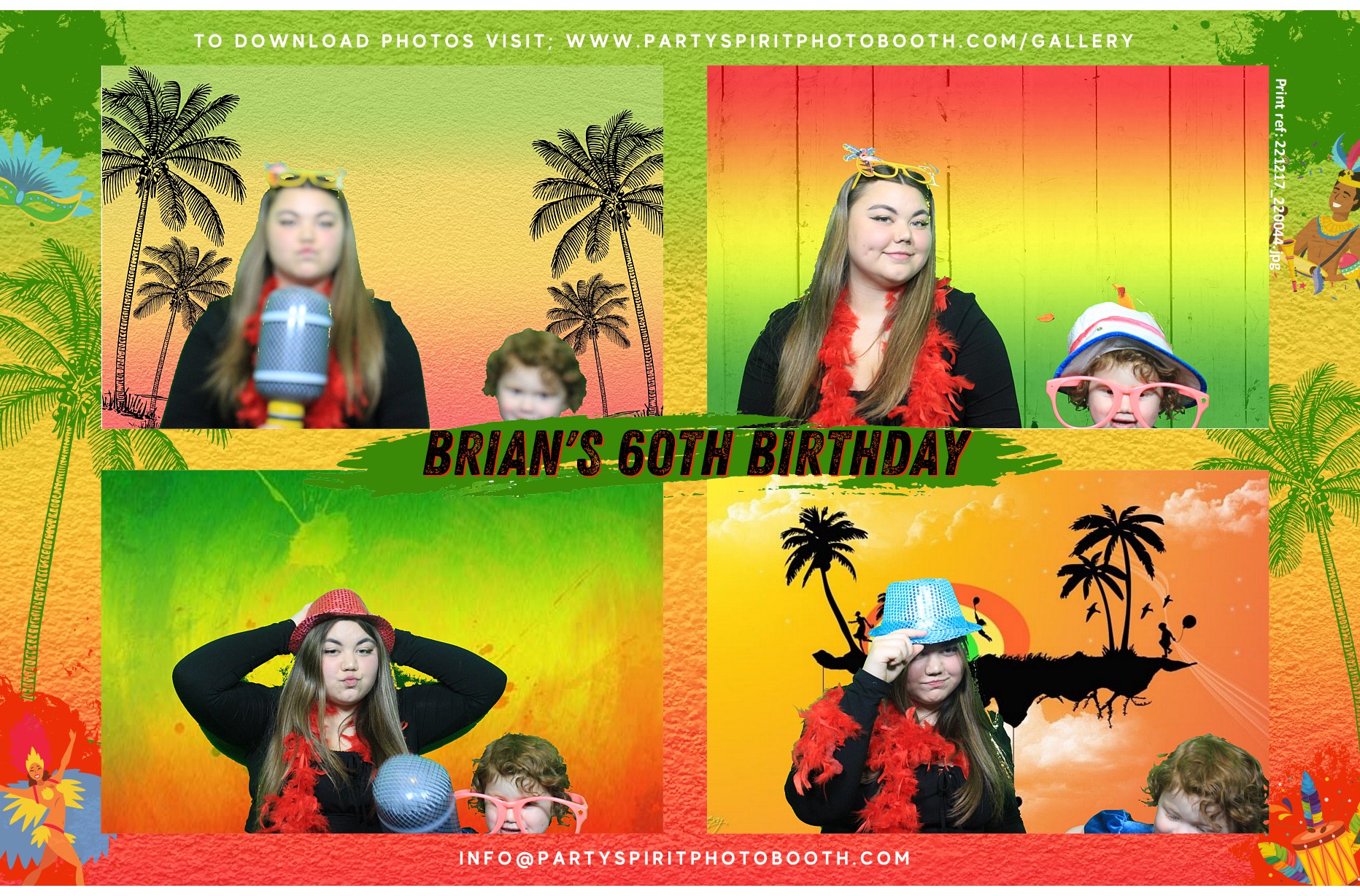 60th Birthday Celebration  | View more photos from the event at gallery.partyspiritphotobooth.com/u/PartySpiritPhotoBooth/60th-Birthday-Celebration