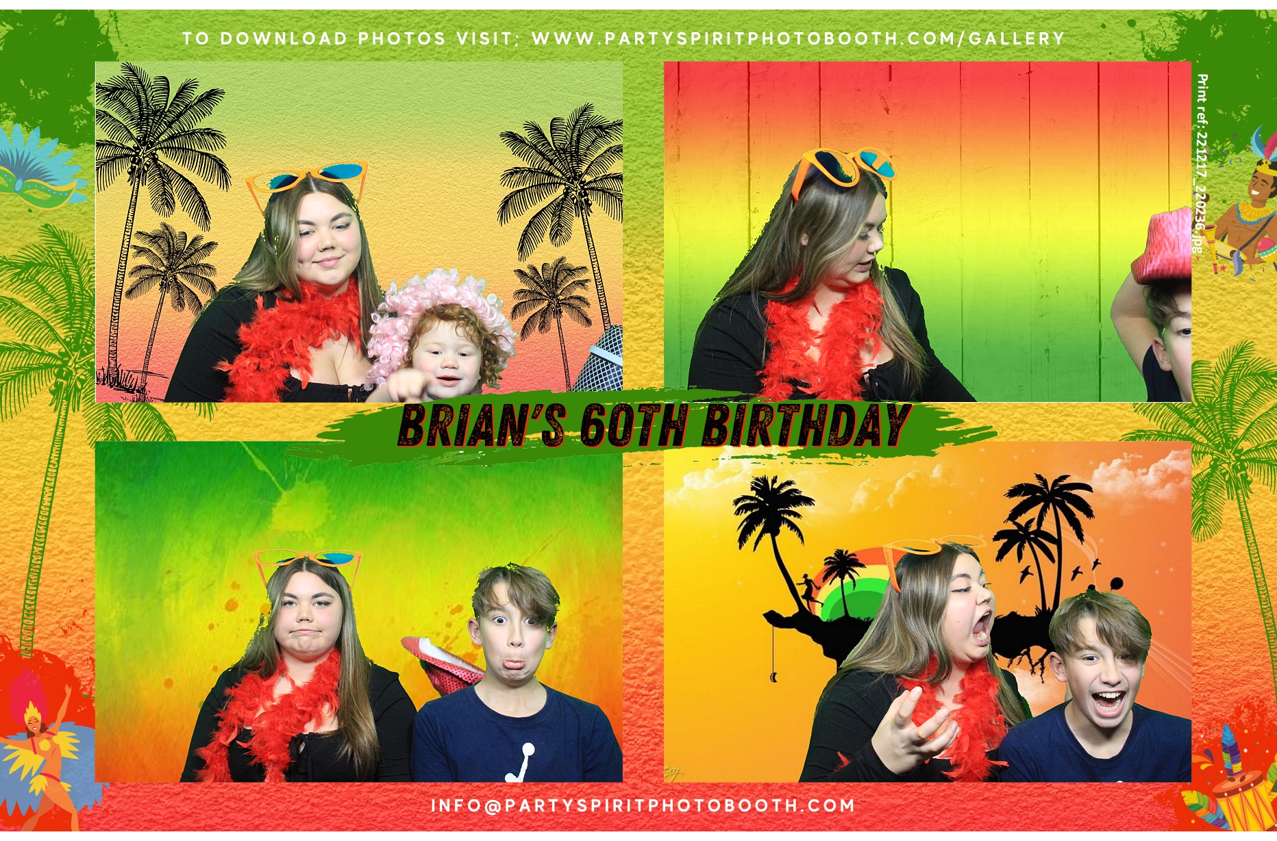 60th Birthday Celebration  | View more photos from the event at gallery.partyspiritphotobooth.com/u/PartySpiritPhotoBooth/60th-Birthday-Celebration