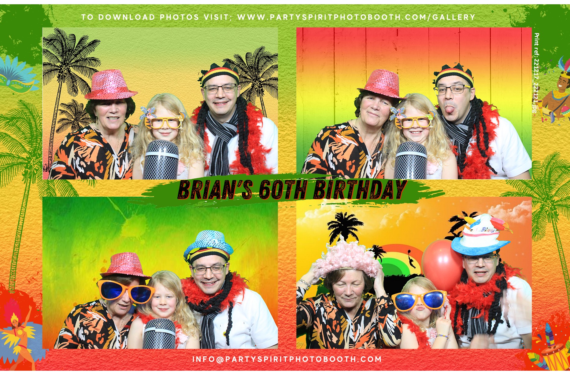 60th Birthday Celebration  | View more photos from the event at gallery.partyspiritphotobooth.com/u/PartySpiritPhotoBooth/60th-Birthday-Celebration