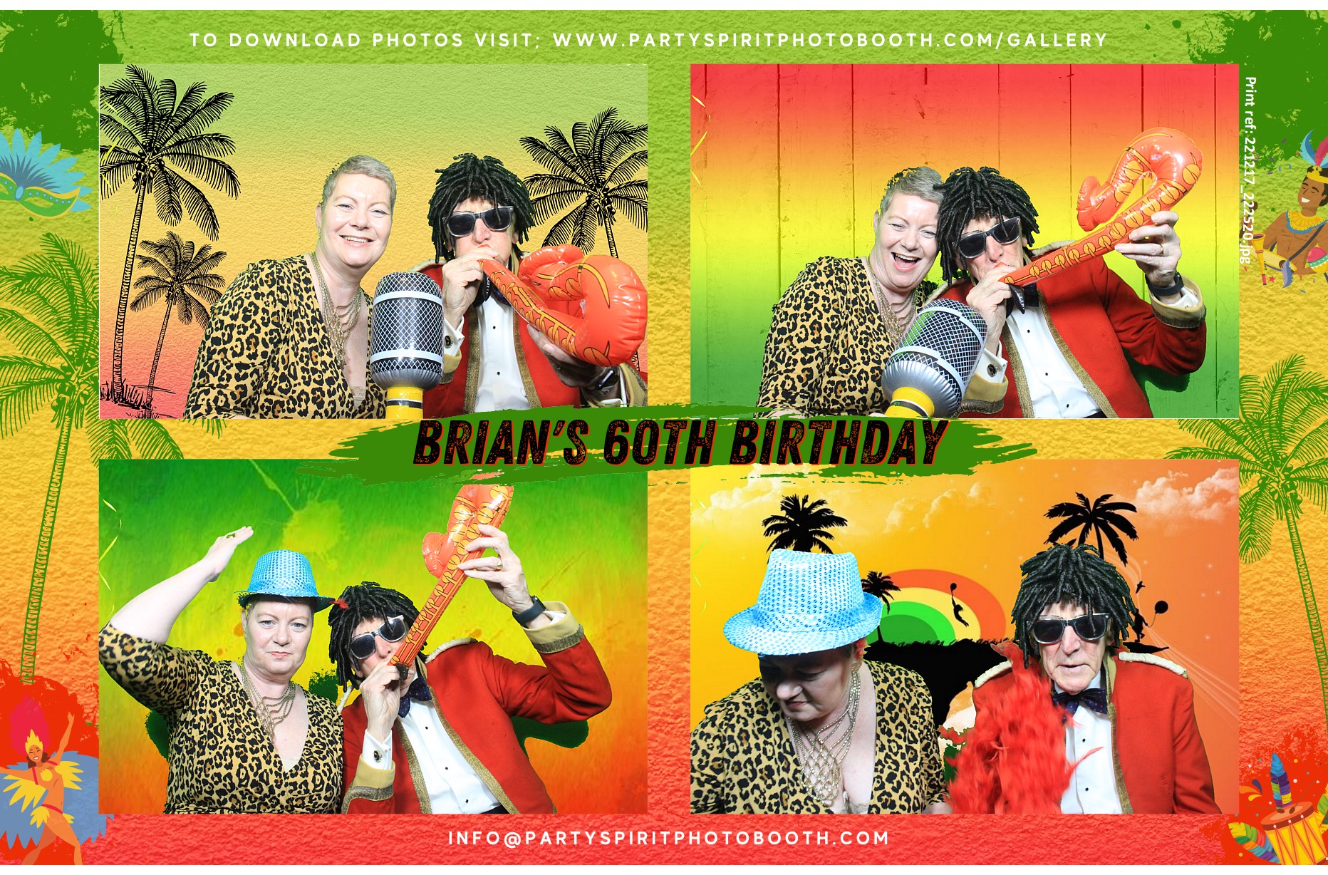 60th Birthday Celebration  | View more photos from the event at gallery.partyspiritphotobooth.com/u/PartySpiritPhotoBooth/60th-Birthday-Celebration