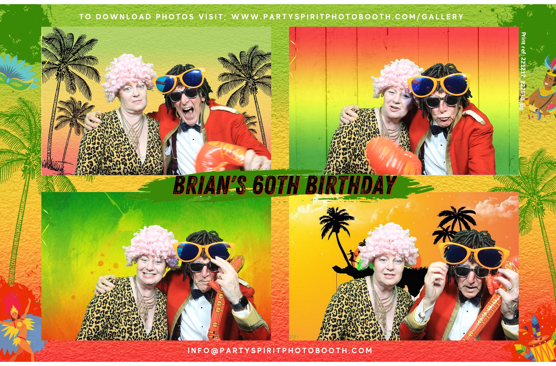 60th Birthday Celebration  | View more photos from the event at gallery.partyspiritphotobooth.com/u/PartySpiritPhotoBooth/60th-Birthday-Celebration