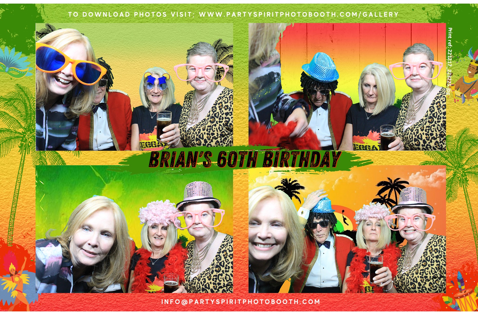 60th Birthday Celebration  | View more photos from the event at gallery.partyspiritphotobooth.com/u/PartySpiritPhotoBooth/60th-Birthday-Celebration