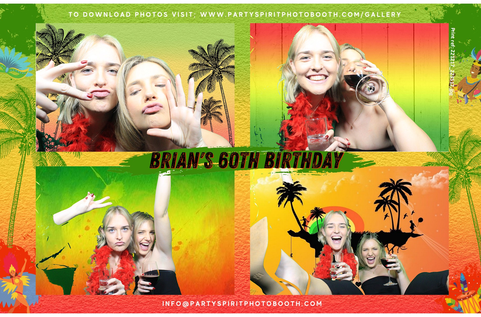 60th Birthday Celebration  | View more photos from the event at gallery.partyspiritphotobooth.com/u/PartySpiritPhotoBooth/60th-Birthday-Celebration