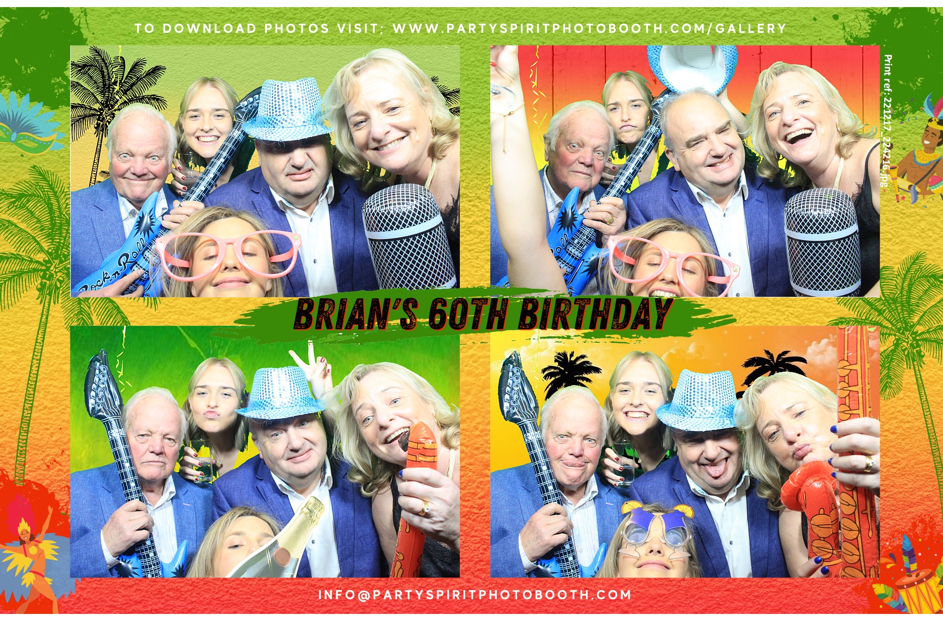 60th Birthday Celebration  | View more photos from the event at gallery.partyspiritphotobooth.com/u/PartySpiritPhotoBooth/60th-Birthday-Celebration