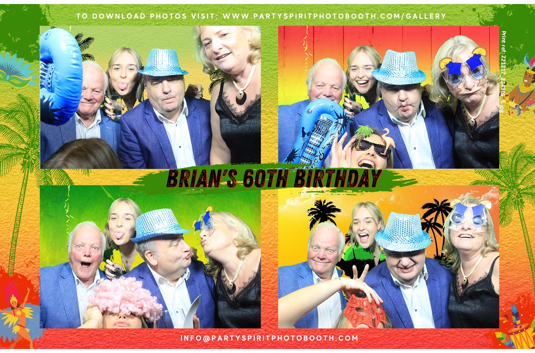 60th Birthday Celebration  | View more photos from the event at gallery.partyspiritphotobooth.com/u/PartySpiritPhotoBooth/60th-Birthday-Celebration