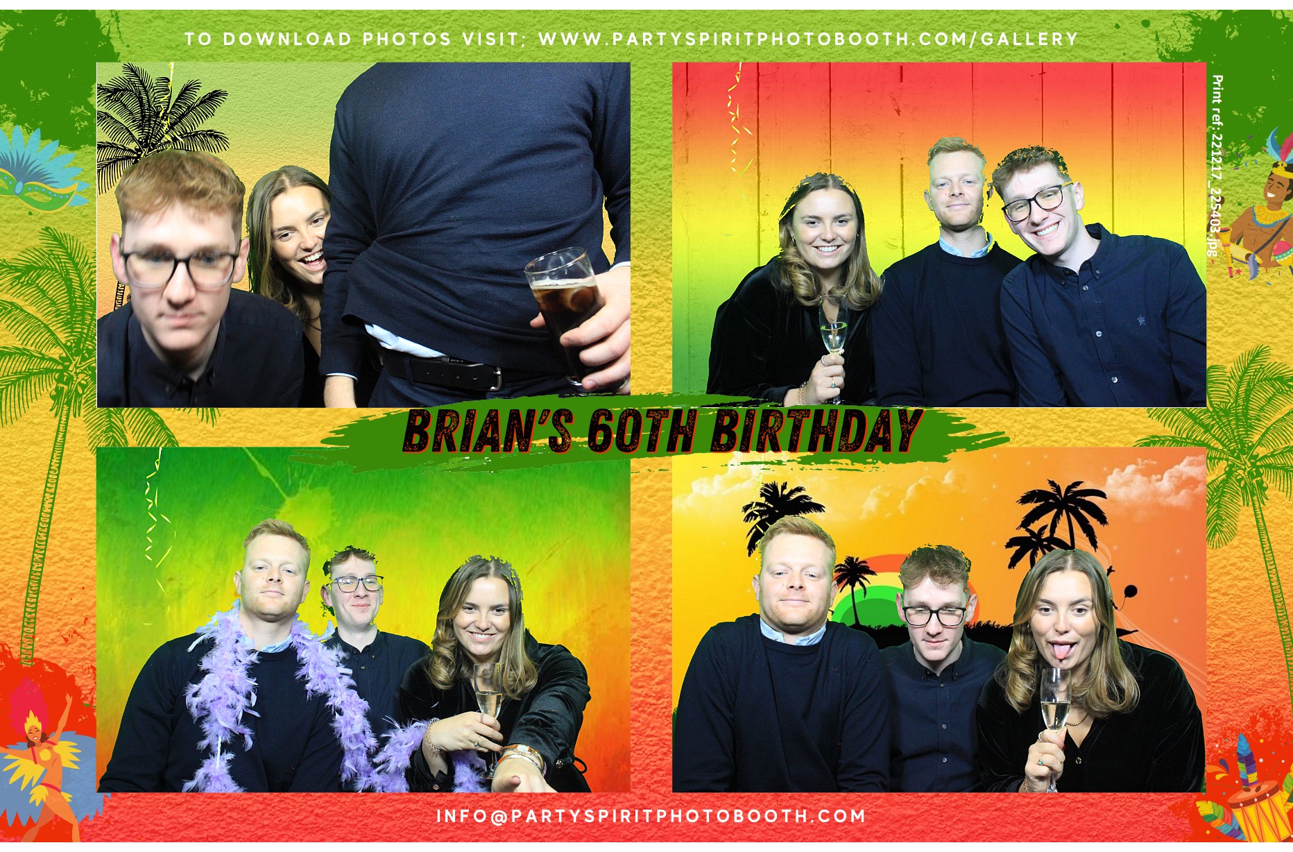 60th Birthday Celebration  | View more photos from the event at gallery.partyspiritphotobooth.com/u/PartySpiritPhotoBooth/60th-Birthday-Celebration