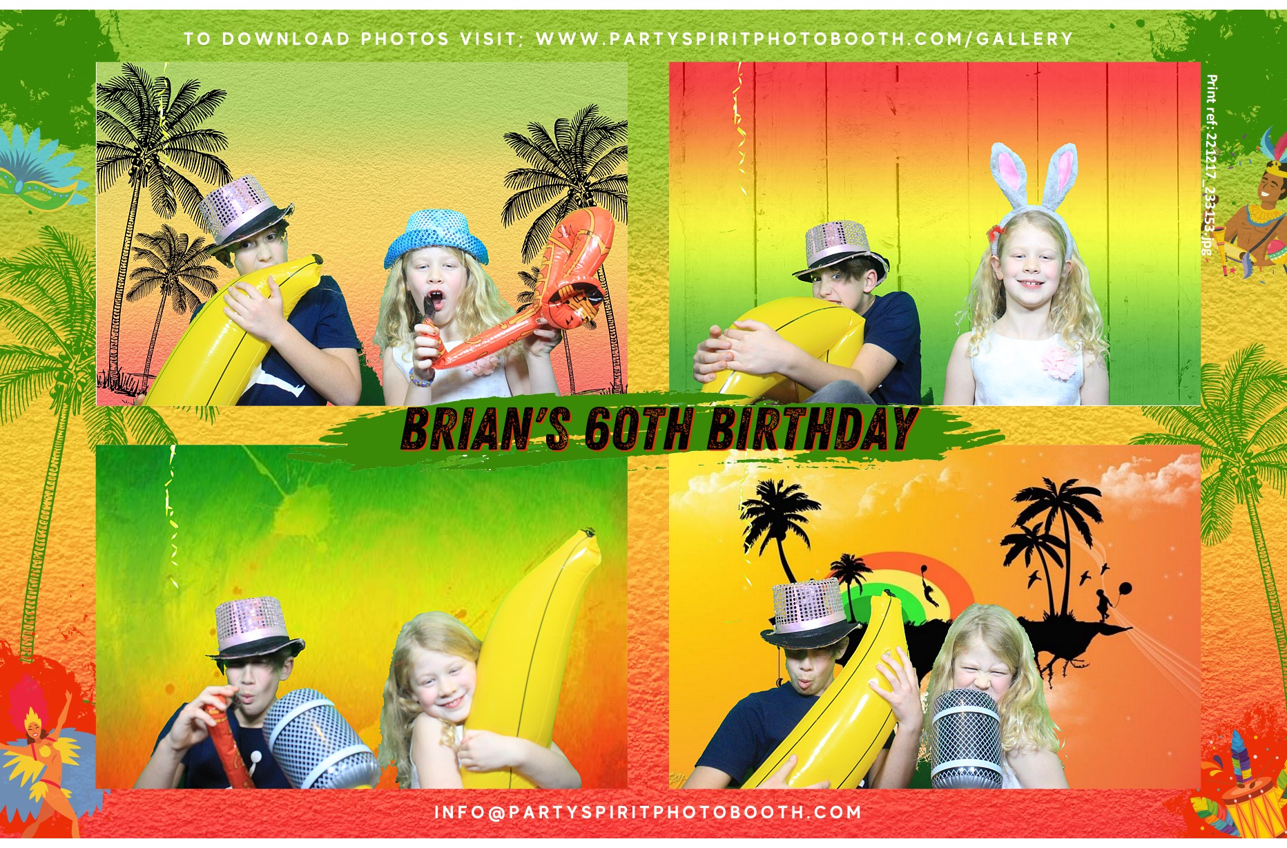 60th Birthday Celebration  | View more photos from the event at gallery.partyspiritphotobooth.com/u/PartySpiritPhotoBooth/60th-Birthday-Celebration