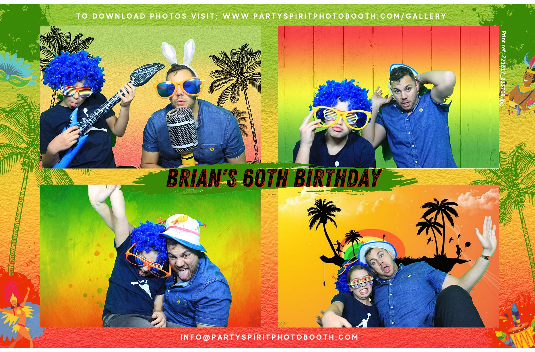 60th Birthday Celebration  | View more photos from the event at gallery.partyspiritphotobooth.com/u/PartySpiritPhotoBooth/60th-Birthday-Celebration