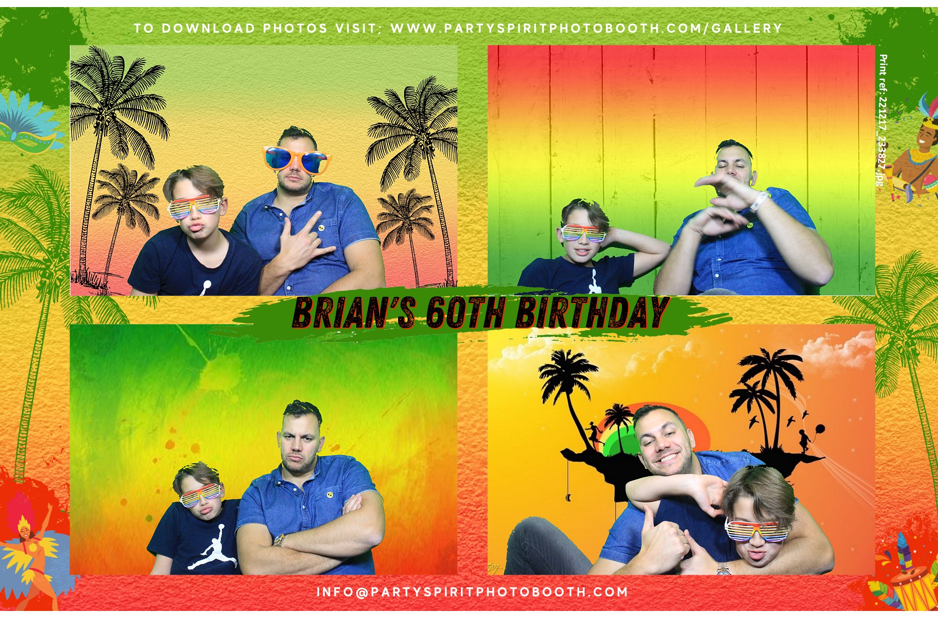 60th Birthday Celebration  | View more photos from the event at gallery.partyspiritphotobooth.com/u/PartySpiritPhotoBooth/60th-Birthday-Celebration