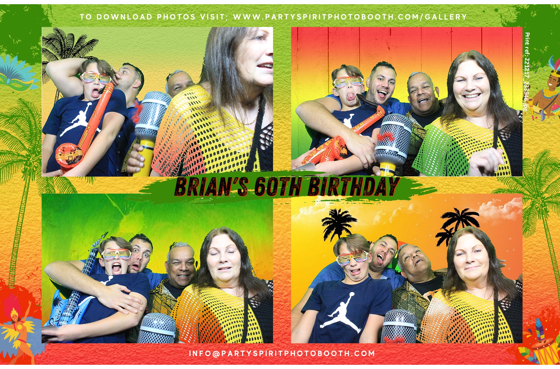 60th Birthday Celebration  | View more photos from the event at gallery.partyspiritphotobooth.com/u/PartySpiritPhotoBooth/60th-Birthday-Celebration