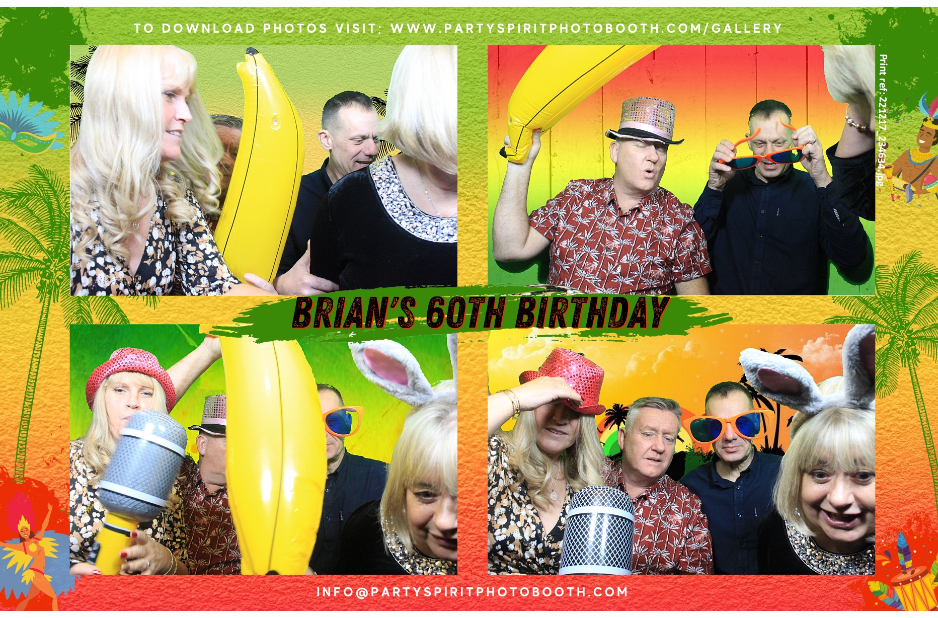 60th Birthday Celebration  | View more photos from the event at gallery.partyspiritphotobooth.com/u/PartySpiritPhotoBooth/60th-Birthday-Celebration