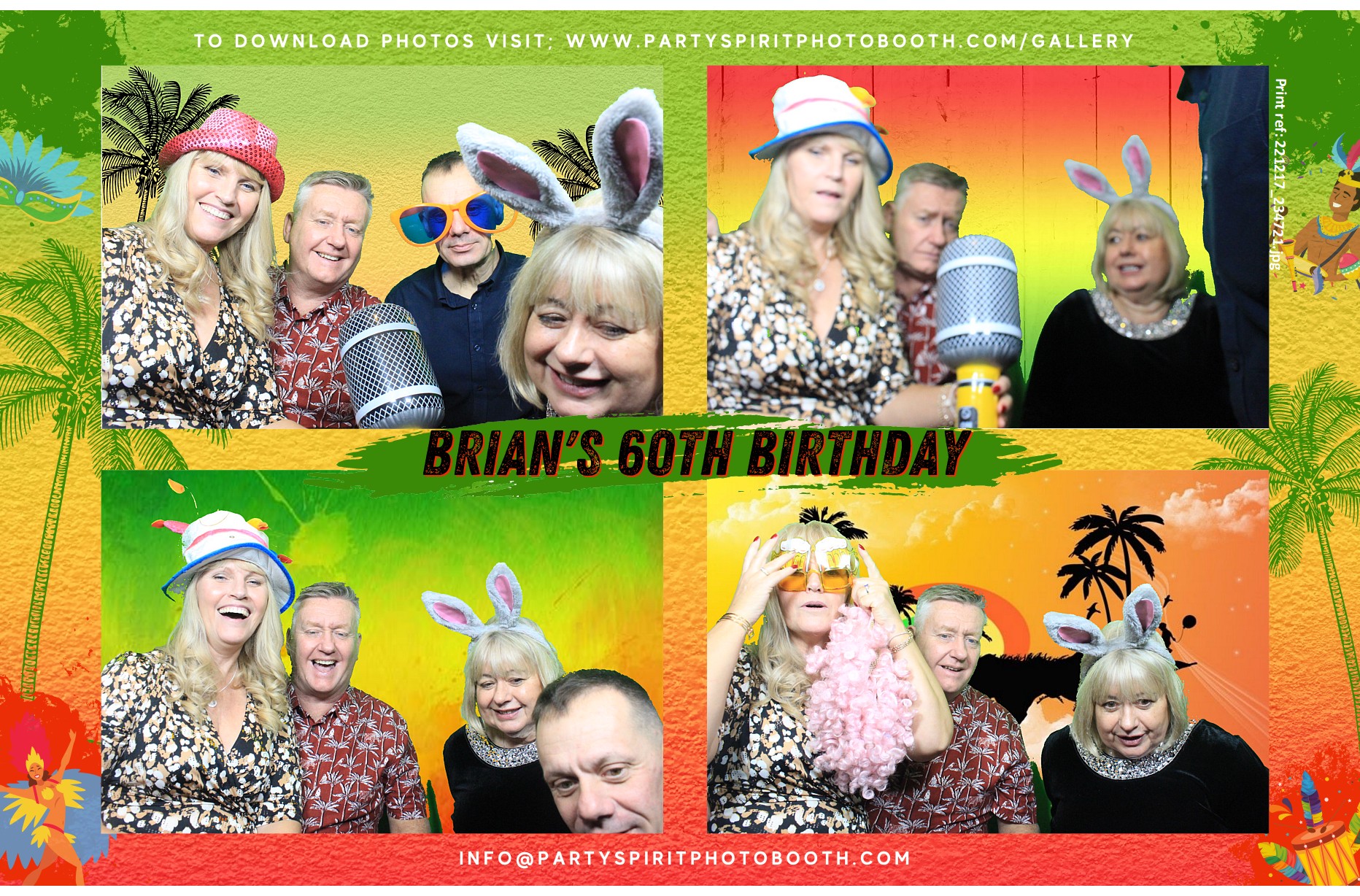 60th Birthday Celebration  | View more photos from the event at gallery.partyspiritphotobooth.com/u/PartySpiritPhotoBooth/60th-Birthday-Celebration