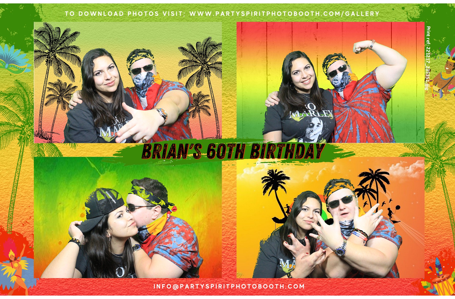 60th Birthday Celebration  | View more photos from the event at gallery.partyspiritphotobooth.com/u/PartySpiritPhotoBooth/60th-Birthday-Celebration