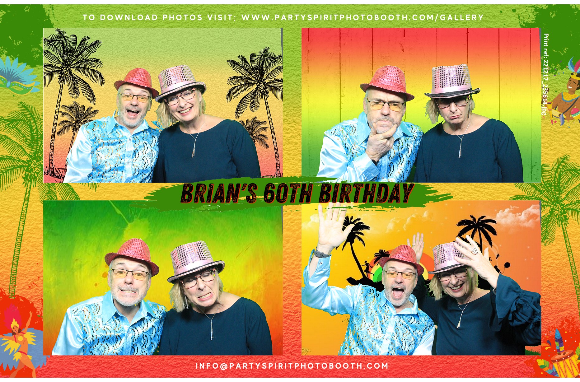 60th Birthday Celebration  | View more photos from the event at gallery.partyspiritphotobooth.com/u/PartySpiritPhotoBooth/60th-Birthday-Celebration