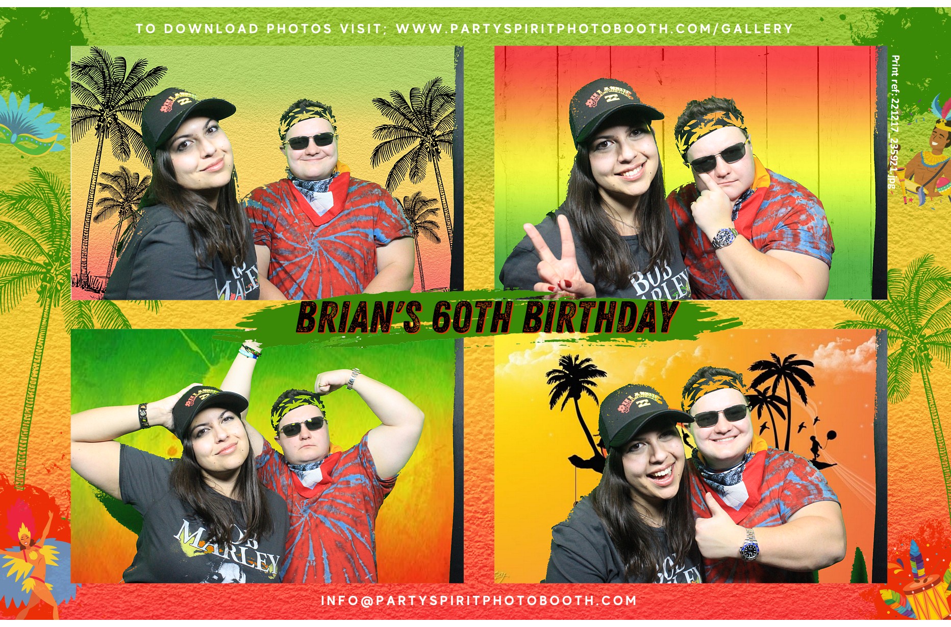 60th Birthday Celebration  | View more photos from the event at gallery.partyspiritphotobooth.com/u/PartySpiritPhotoBooth/60th-Birthday-Celebration