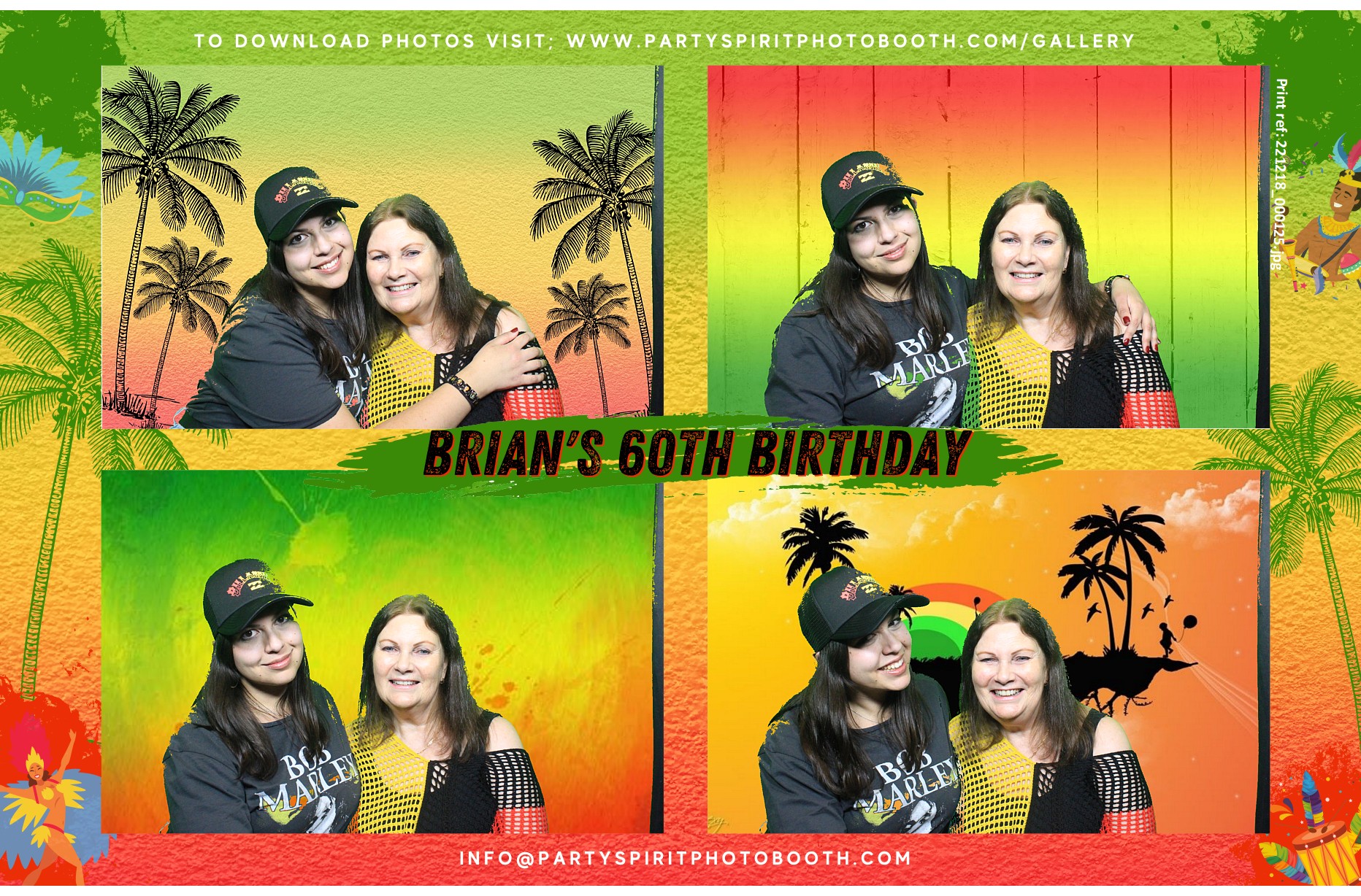 60th Birthday Celebration  | View more photos from the event at gallery.partyspiritphotobooth.com/u/PartySpiritPhotoBooth/60th-Birthday-Celebration