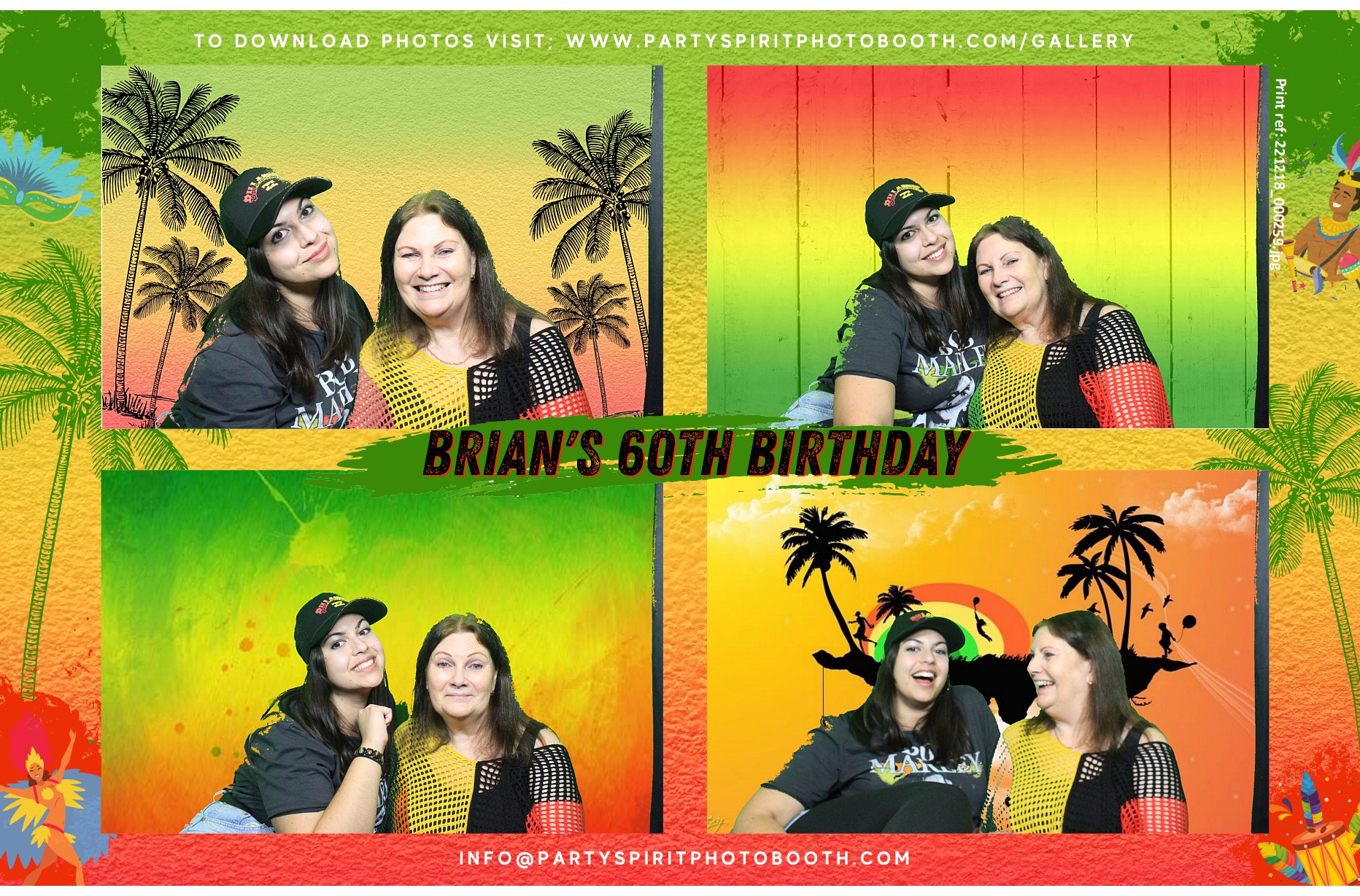 60th Birthday Celebration  | View more photos from the event at gallery.partyspiritphotobooth.com/u/PartySpiritPhotoBooth/60th-Birthday-Celebration