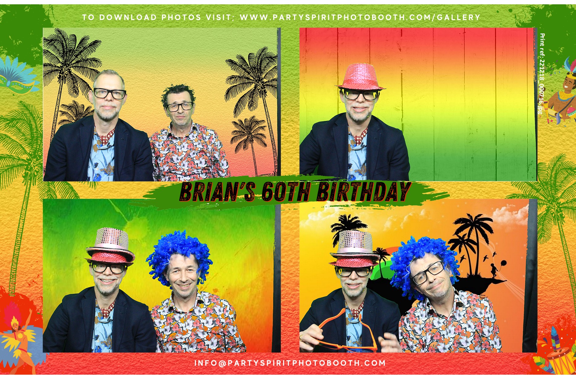 60th Birthday Celebration  | View more photos from the event at gallery.partyspiritphotobooth.com/u/PartySpiritPhotoBooth/60th-Birthday-Celebration