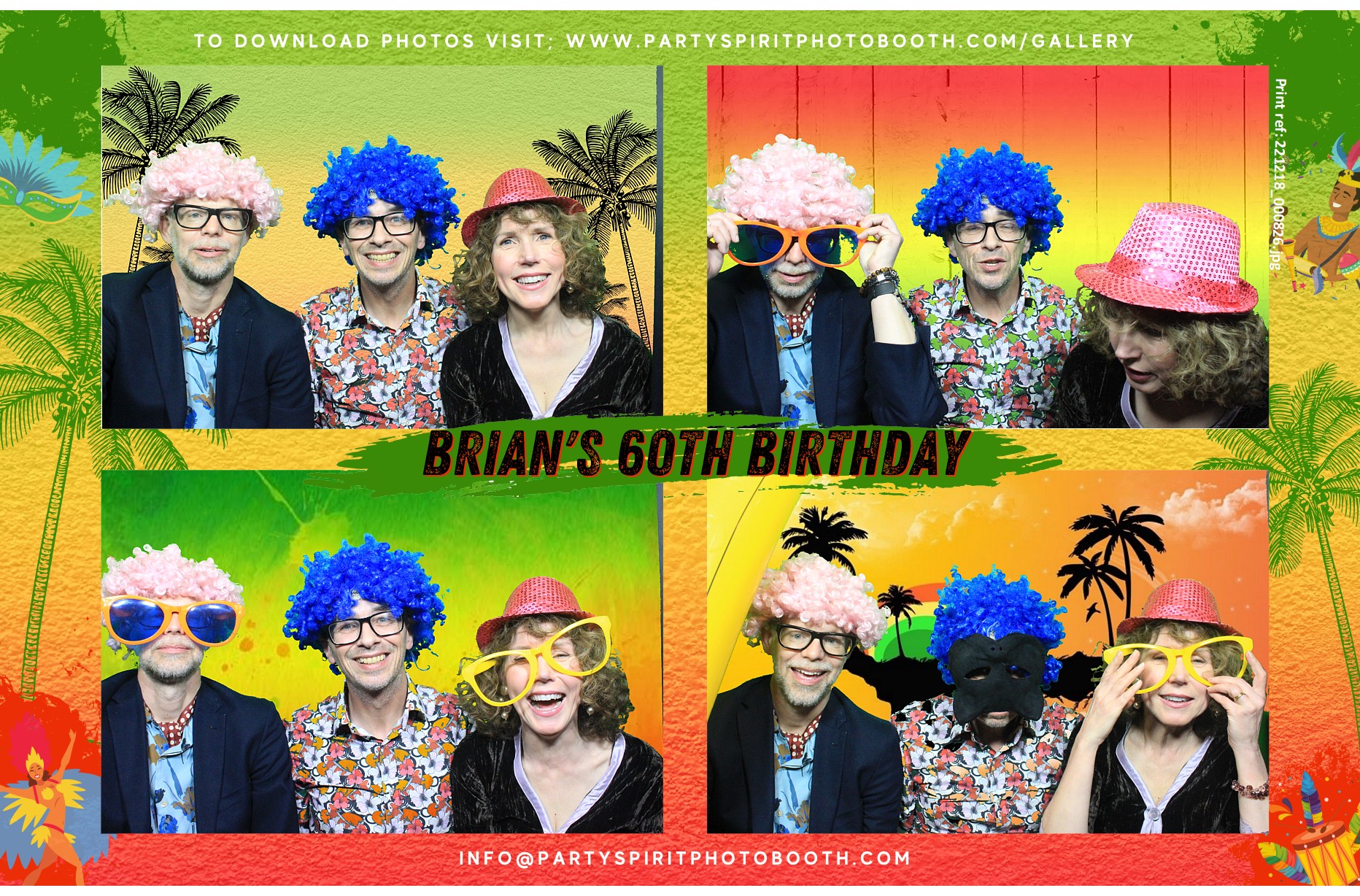 60th Birthday Celebration  | View more photos from the event at gallery.partyspiritphotobooth.com/u/PartySpiritPhotoBooth/60th-Birthday-Celebration