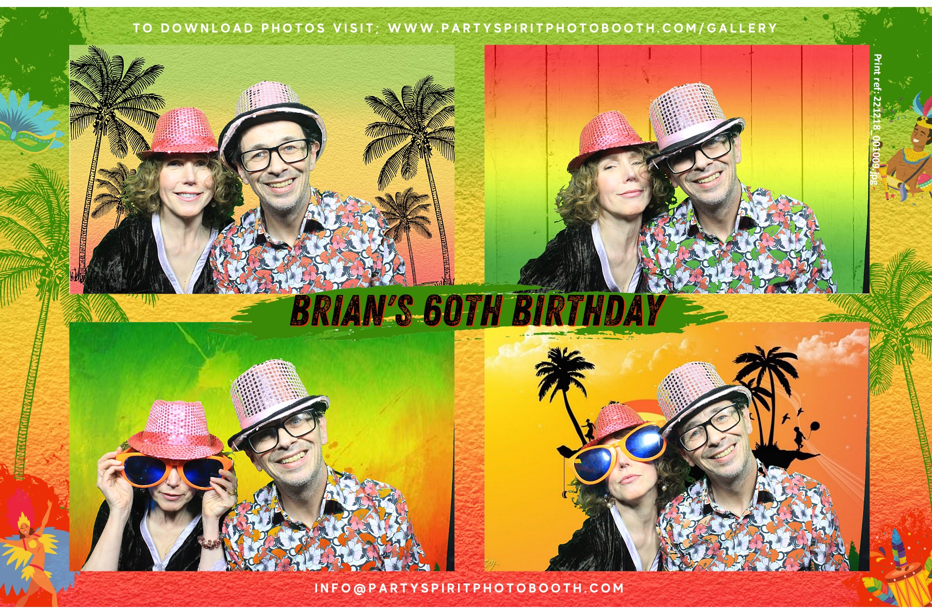 60th Birthday Celebration  | View more photos from the event at gallery.partyspiritphotobooth.com/u/PartySpiritPhotoBooth/60th-Birthday-Celebration