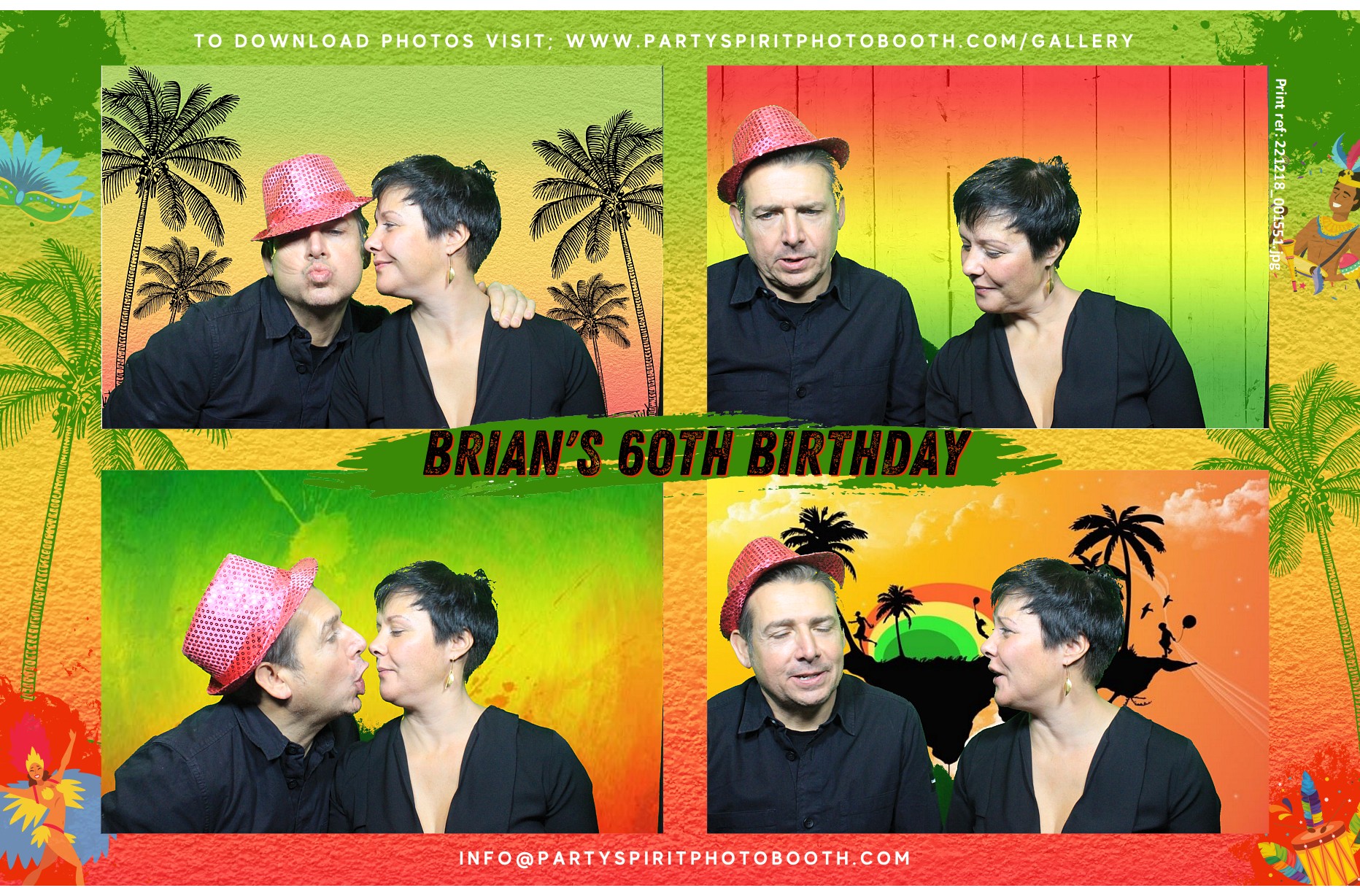 60th Birthday Celebration  | View more photos from the event at gallery.partyspiritphotobooth.com/u/PartySpiritPhotoBooth/60th-Birthday-Celebration