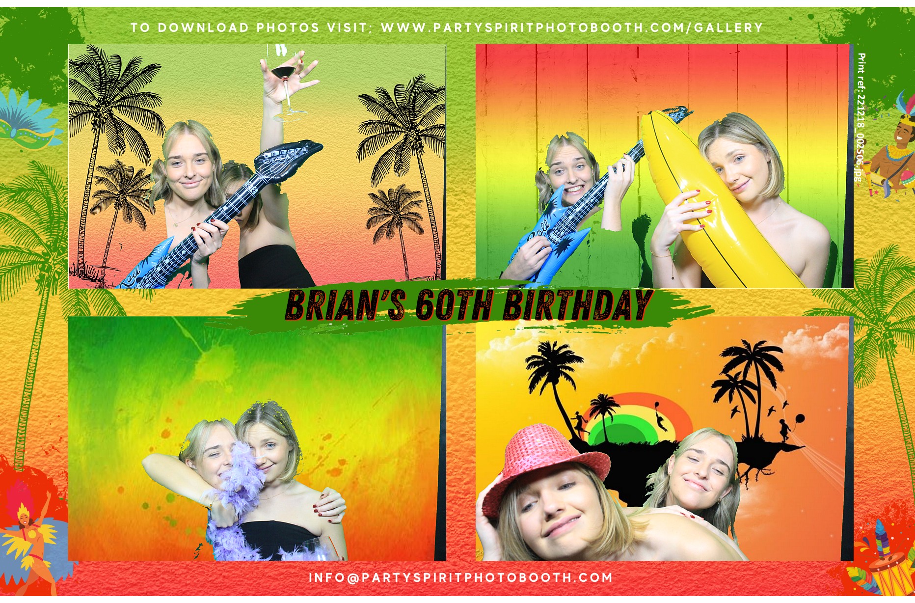 60th Birthday Celebration  | View more photos from the event at gallery.partyspiritphotobooth.com/u/PartySpiritPhotoBooth/60th-Birthday-Celebration