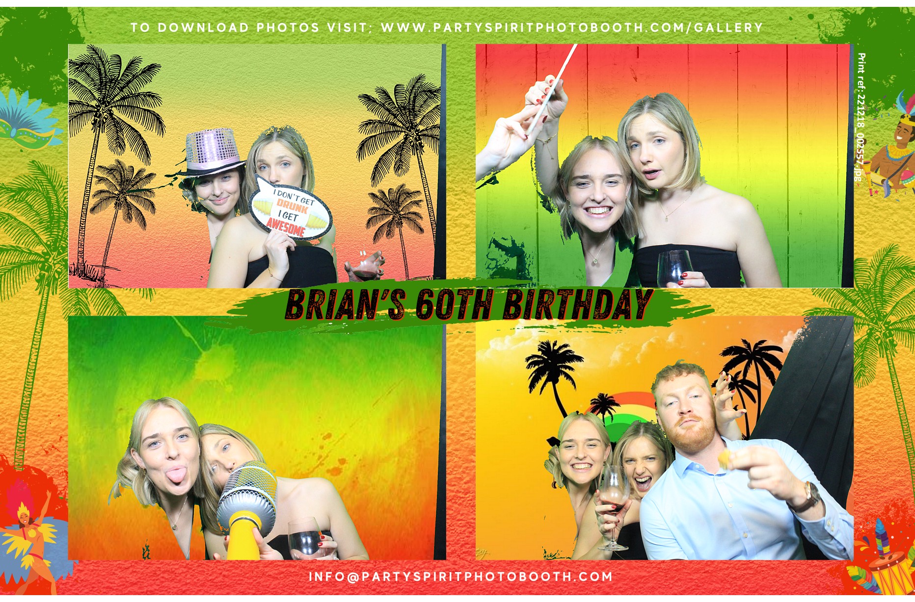 60th Birthday Celebration  | View more photos from the event at gallery.partyspiritphotobooth.com/u/PartySpiritPhotoBooth/60th-Birthday-Celebration