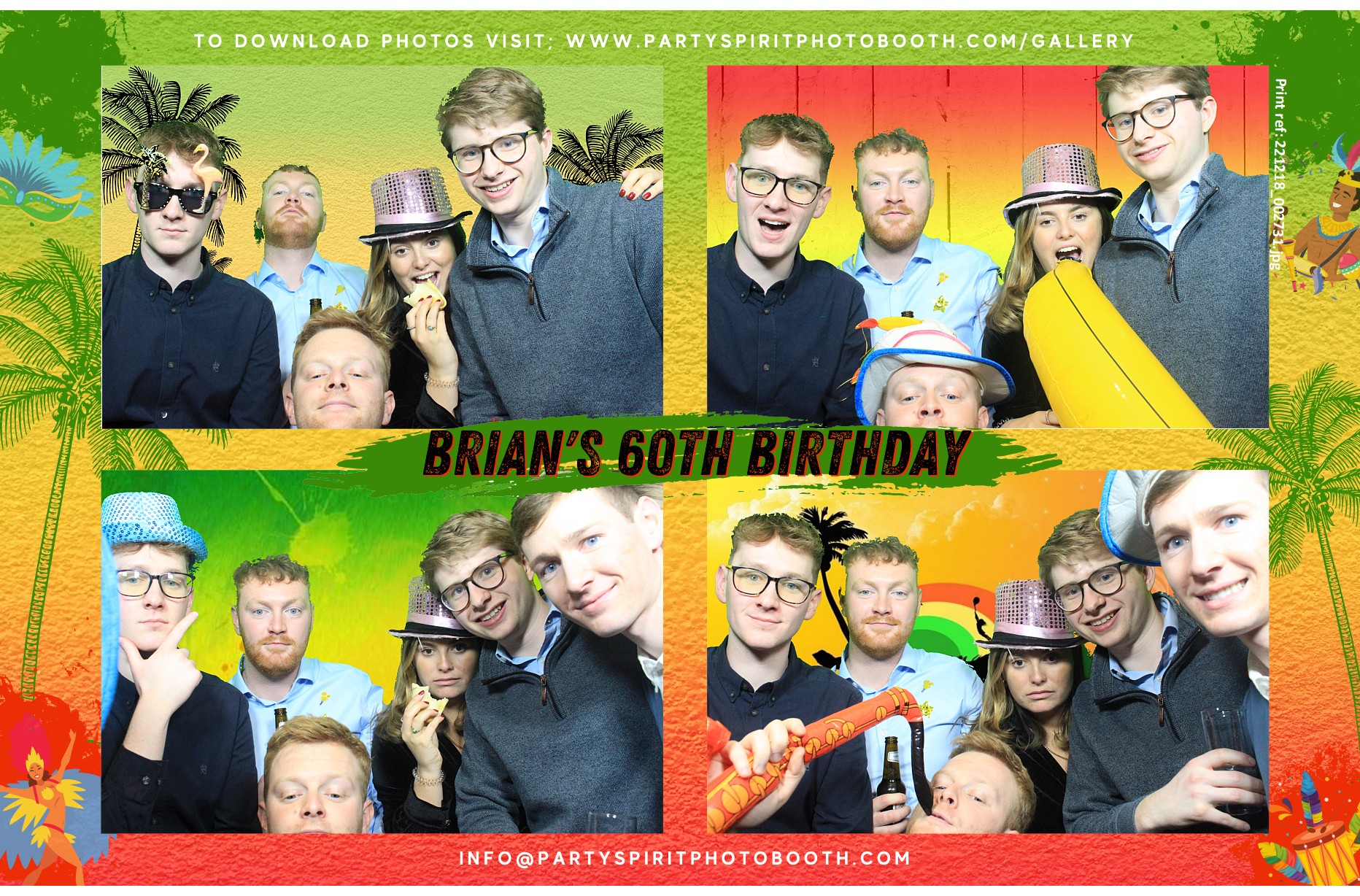 60th Birthday Celebration  | View more photos from the event at gallery.partyspiritphotobooth.com/u/PartySpiritPhotoBooth/60th-Birthday-Celebration