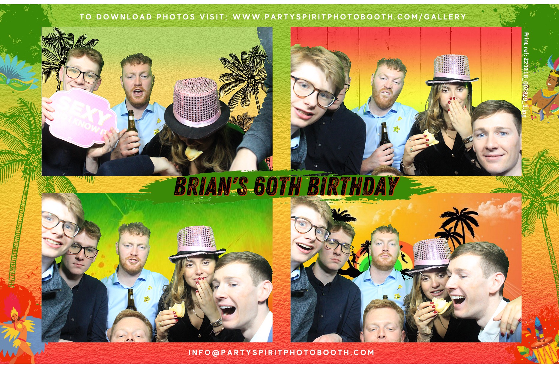 60th Birthday Celebration  | View more photos from the event at gallery.partyspiritphotobooth.com/u/PartySpiritPhotoBooth/60th-Birthday-Celebration