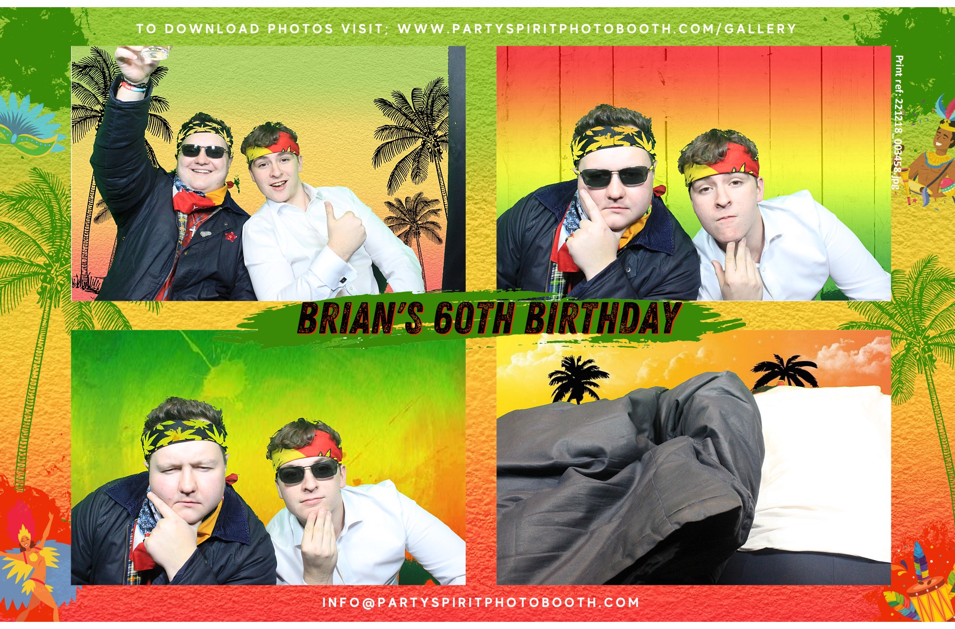 60th Birthday Celebration  | View more photos from the event at gallery.partyspiritphotobooth.com/u/PartySpiritPhotoBooth/60th-Birthday-Celebration